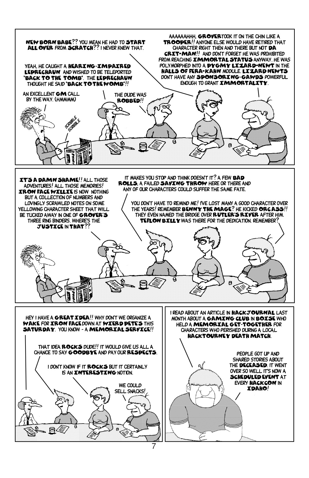 Read online Knights of the Dinner Table comic -  Issue #26 - 9