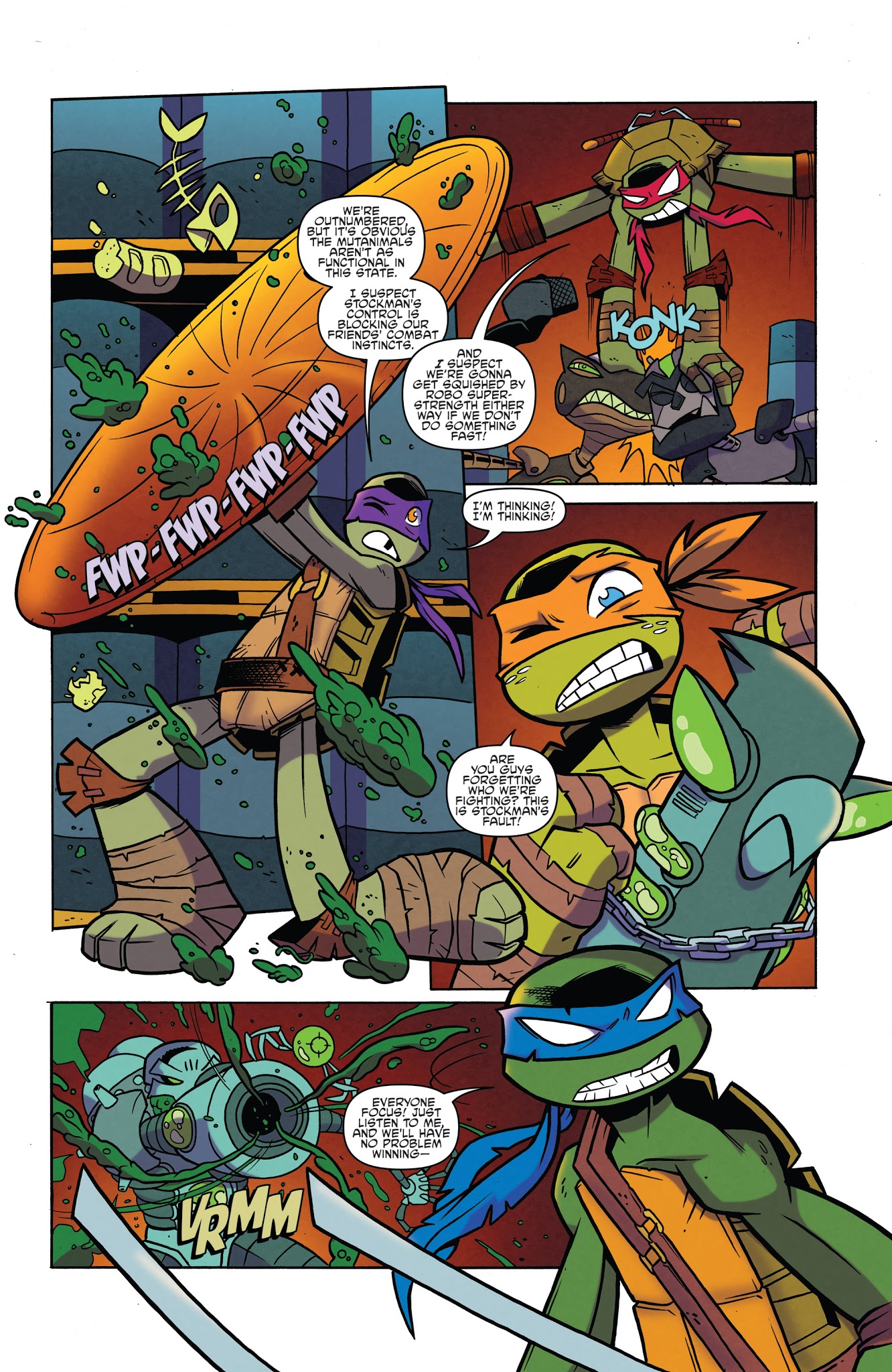 Read online Teenage Mutant Ninja Turtles Amazing Adventures: Robotanimals comic -  Issue #1 - 19