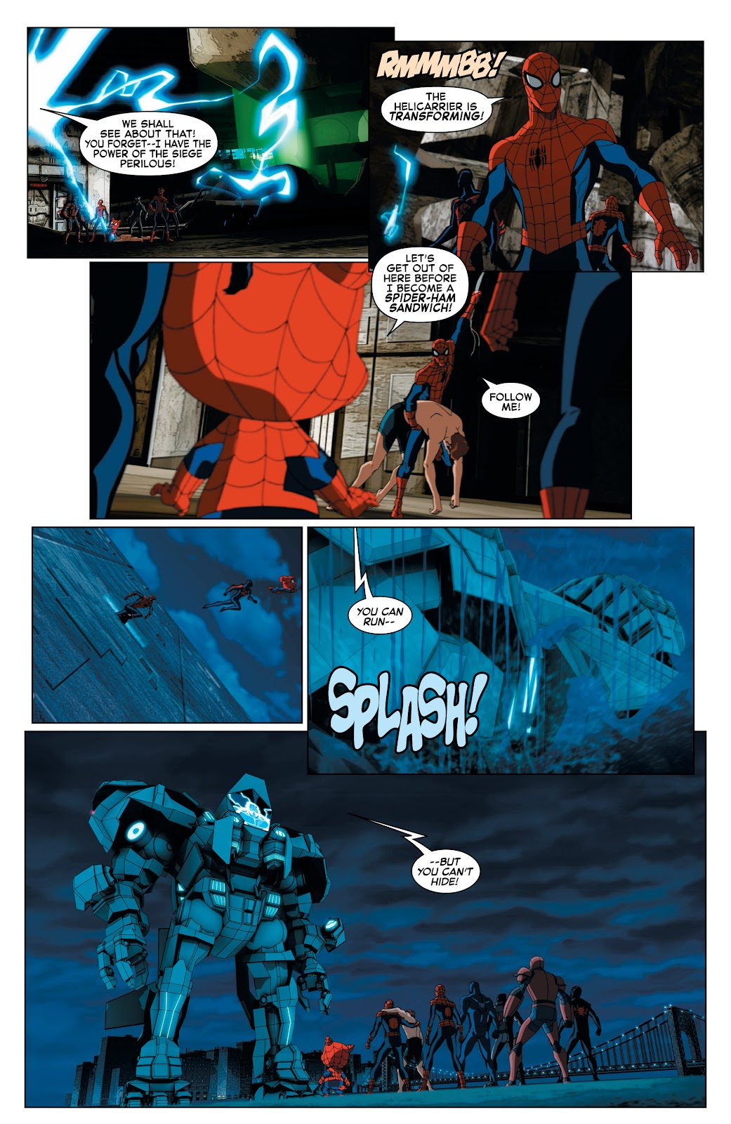 Marvel Universe Ultimate Spider-Man Spider-Verse issue 4 - Page 14