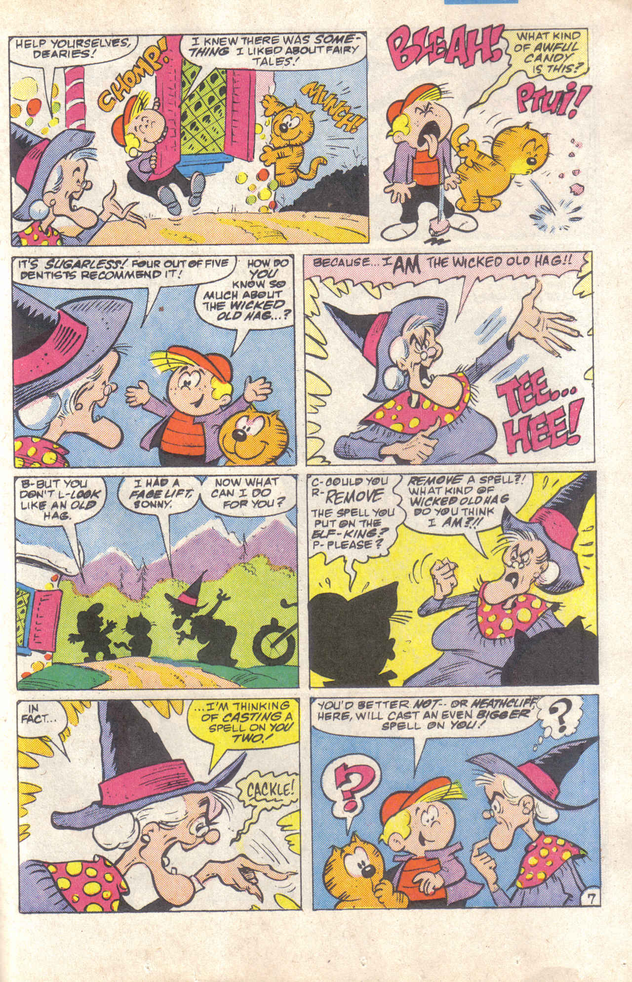 Read online Heathcliff's Funhouse comic -  Issue #6 - 11
