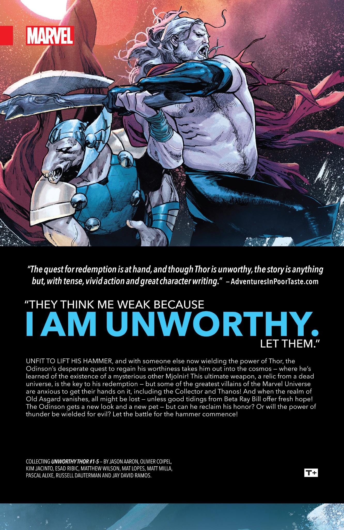 Read online The Unworthy Thor comic -  Issue # _TPB - 119