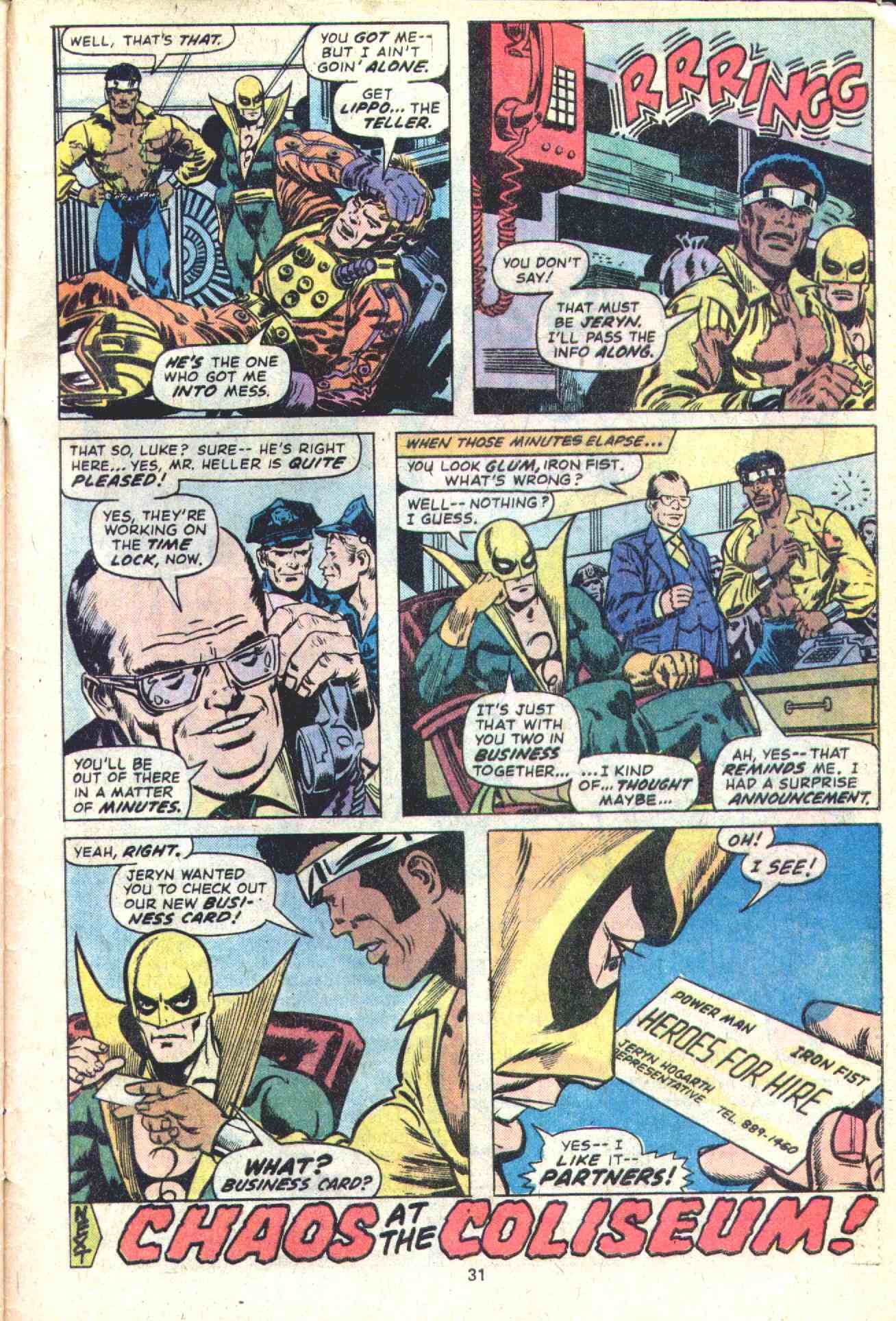 Read online Power Man and Iron Fist (1978) comic -  Issue #54 - 18