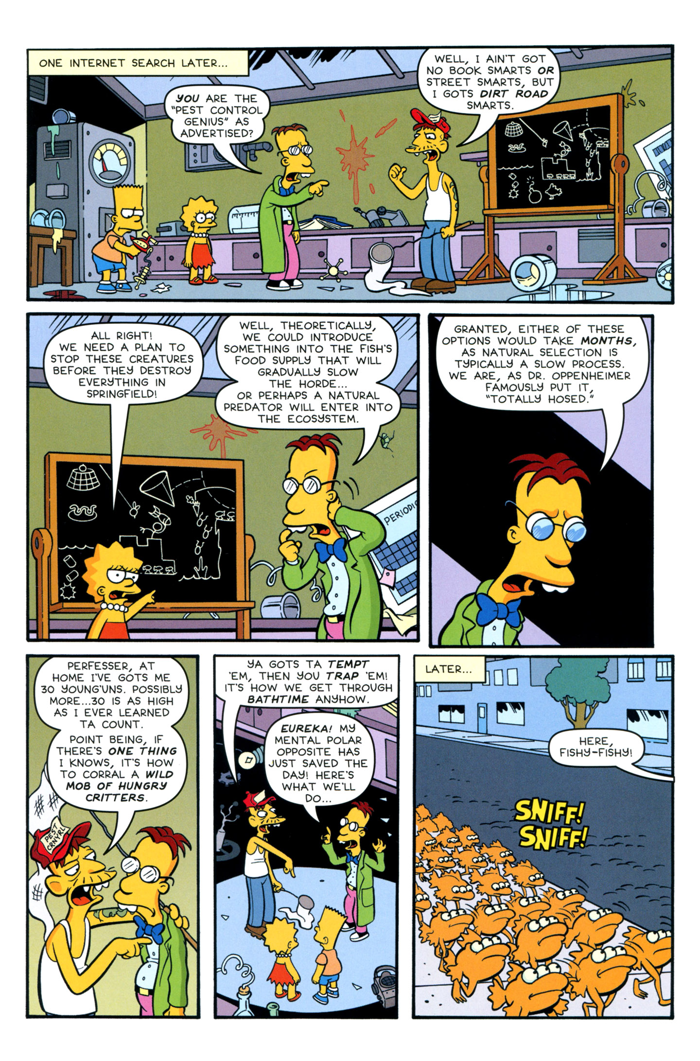 Read online Simpsons One-Shot Wonders: Professor Frink comic -  Issue # Full - 18