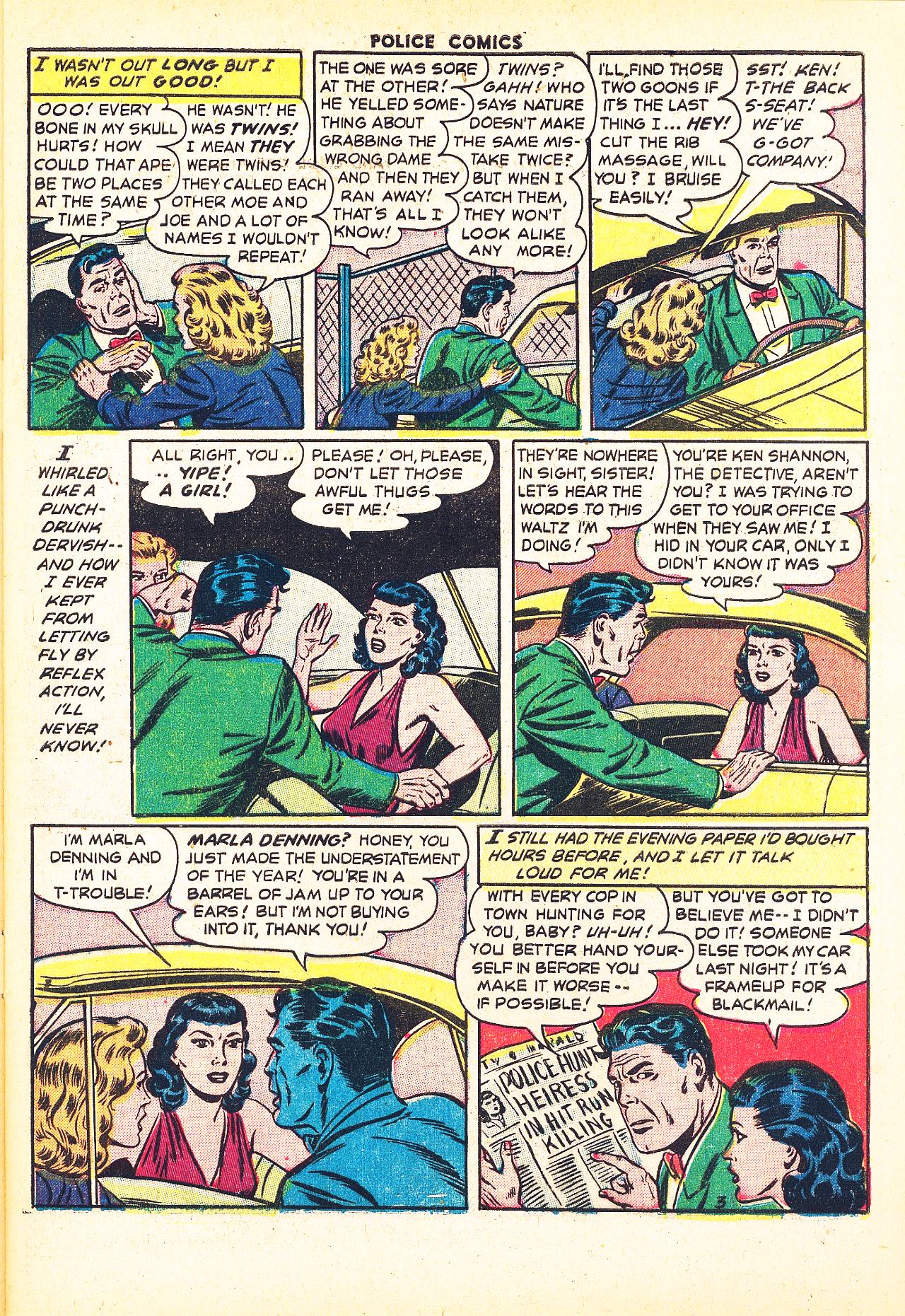 Read online Police Comics comic -  Issue #126 - 5