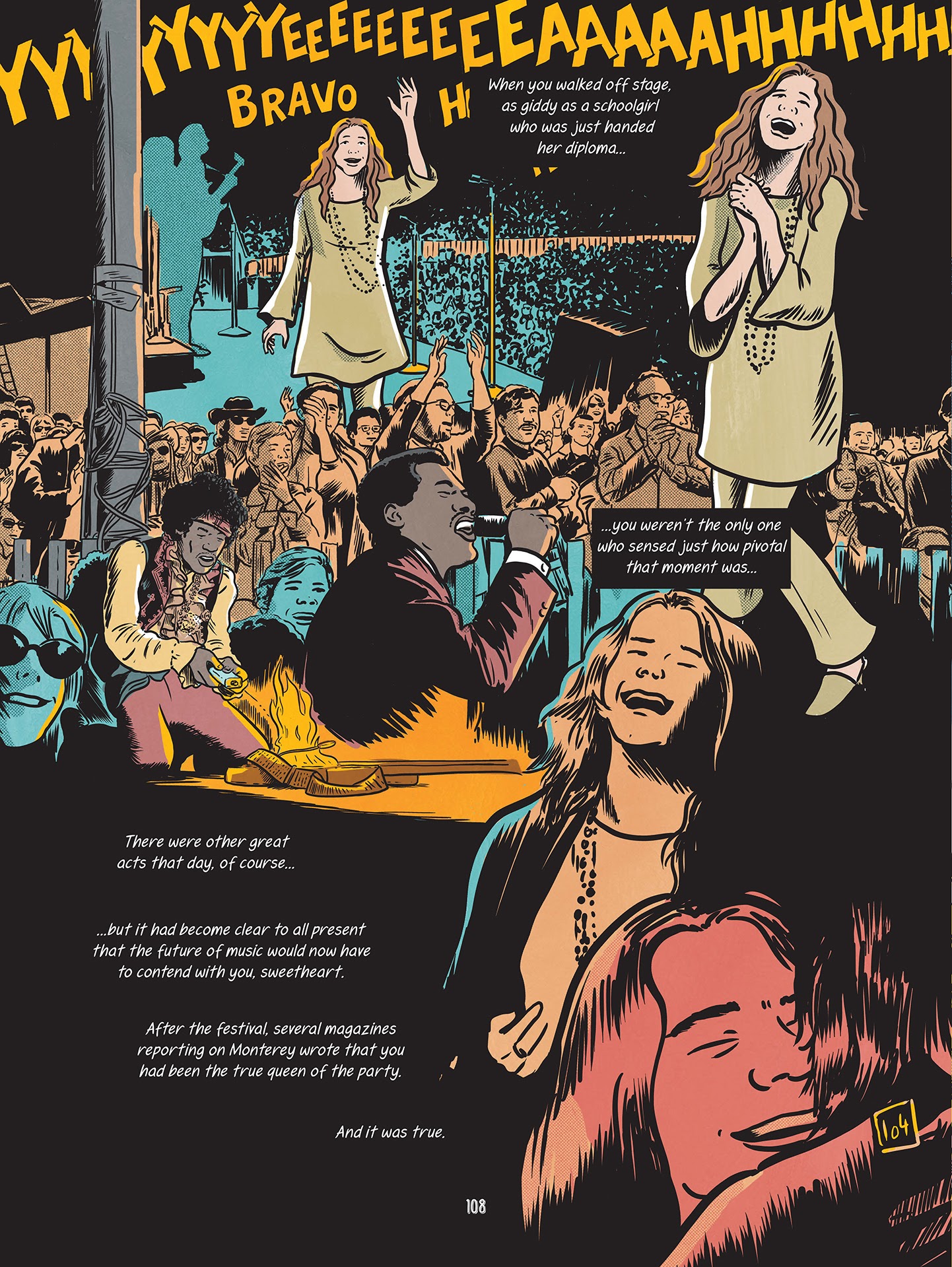 Read online Love Me Please!: The Story of Janis Joplin comic -  Issue # TPB (Part 2) - 5