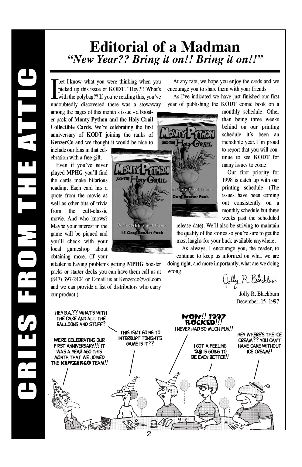 Read online Knights of the Dinner Table comic -  Issue #15 - 4