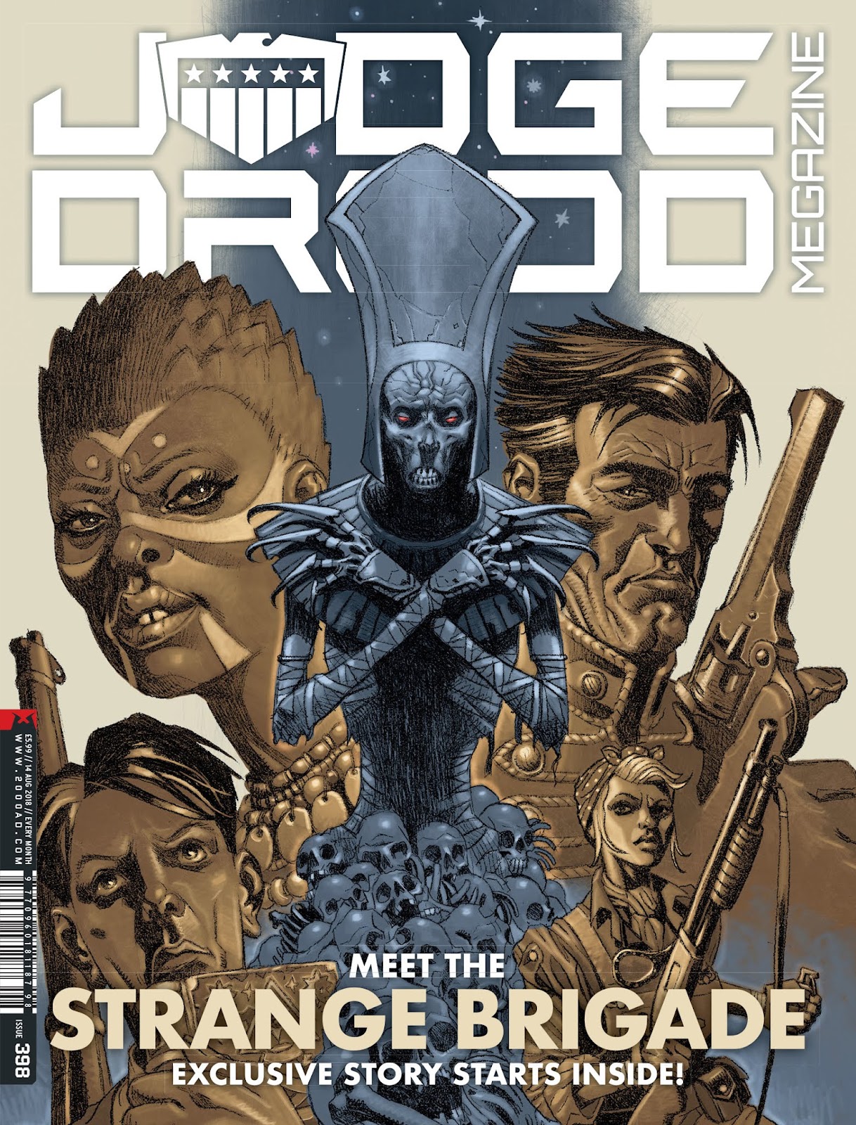 Judge Dredd Megazine (Vol. 5) issue 398 - Page 1