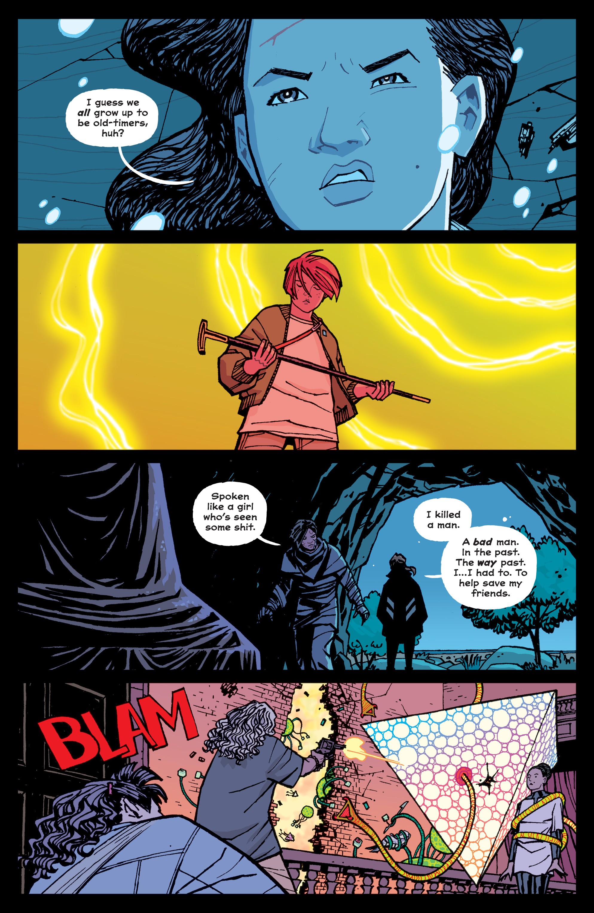 Read online Paper Girls comic -  Issue #28 - 23