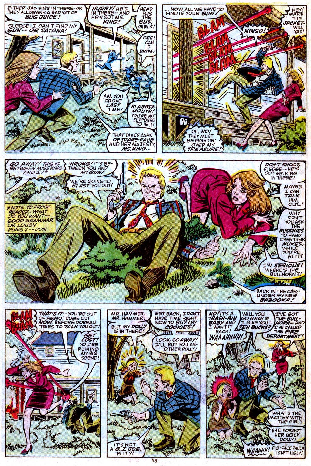 Read online Sledge Hammer! comic -  Issue #1 - 19