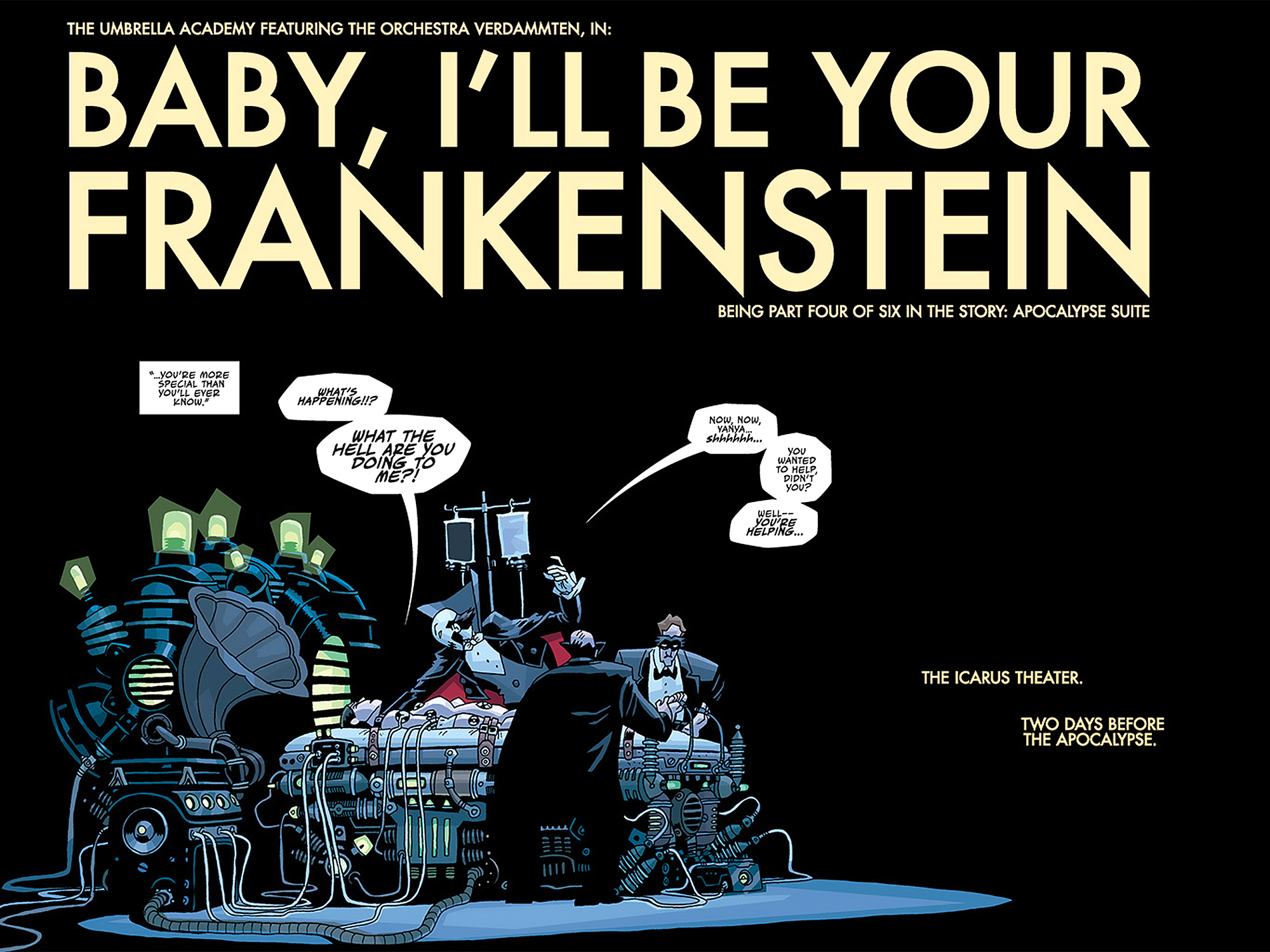 Read online The Umbrella Academy: Apocalypse Suite comic -  Issue #4 - 5