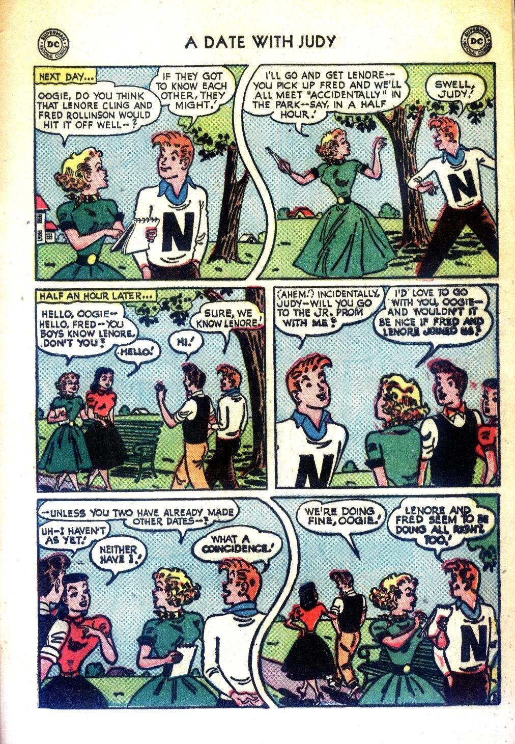 Read online A Date with Judy comic -  Issue #35 - 40