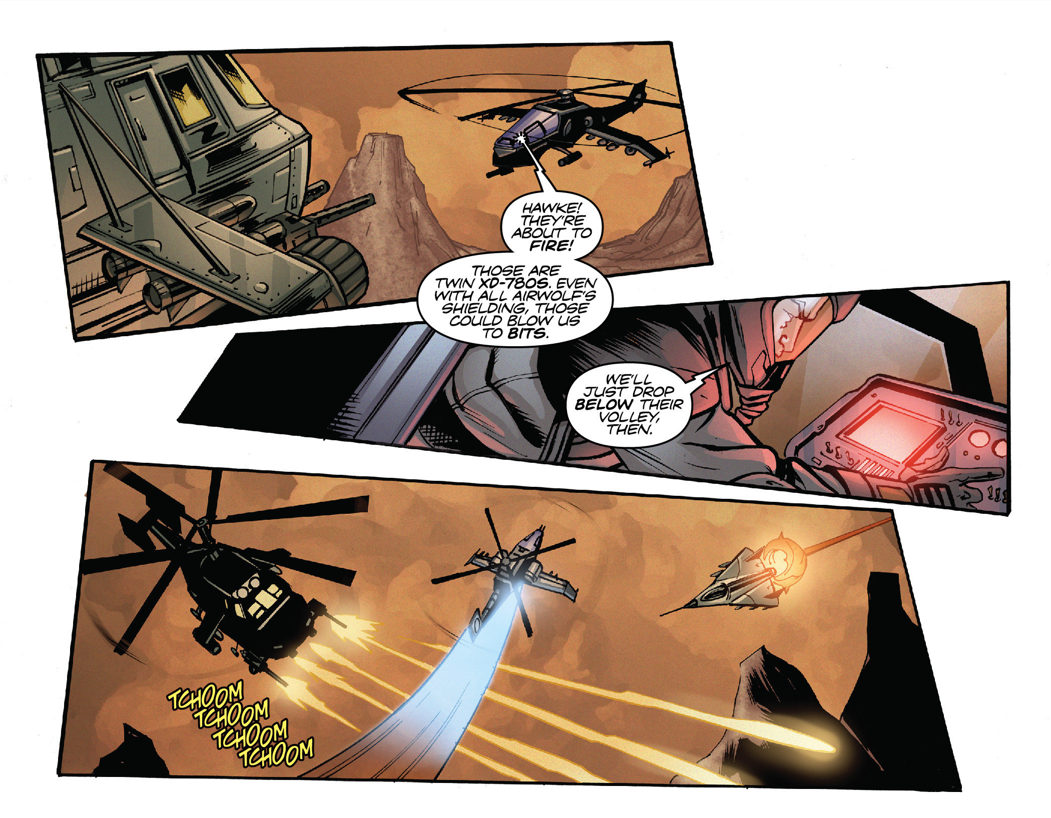 Read online Airwolf Airstrikes comic -  Issue #1 - 23