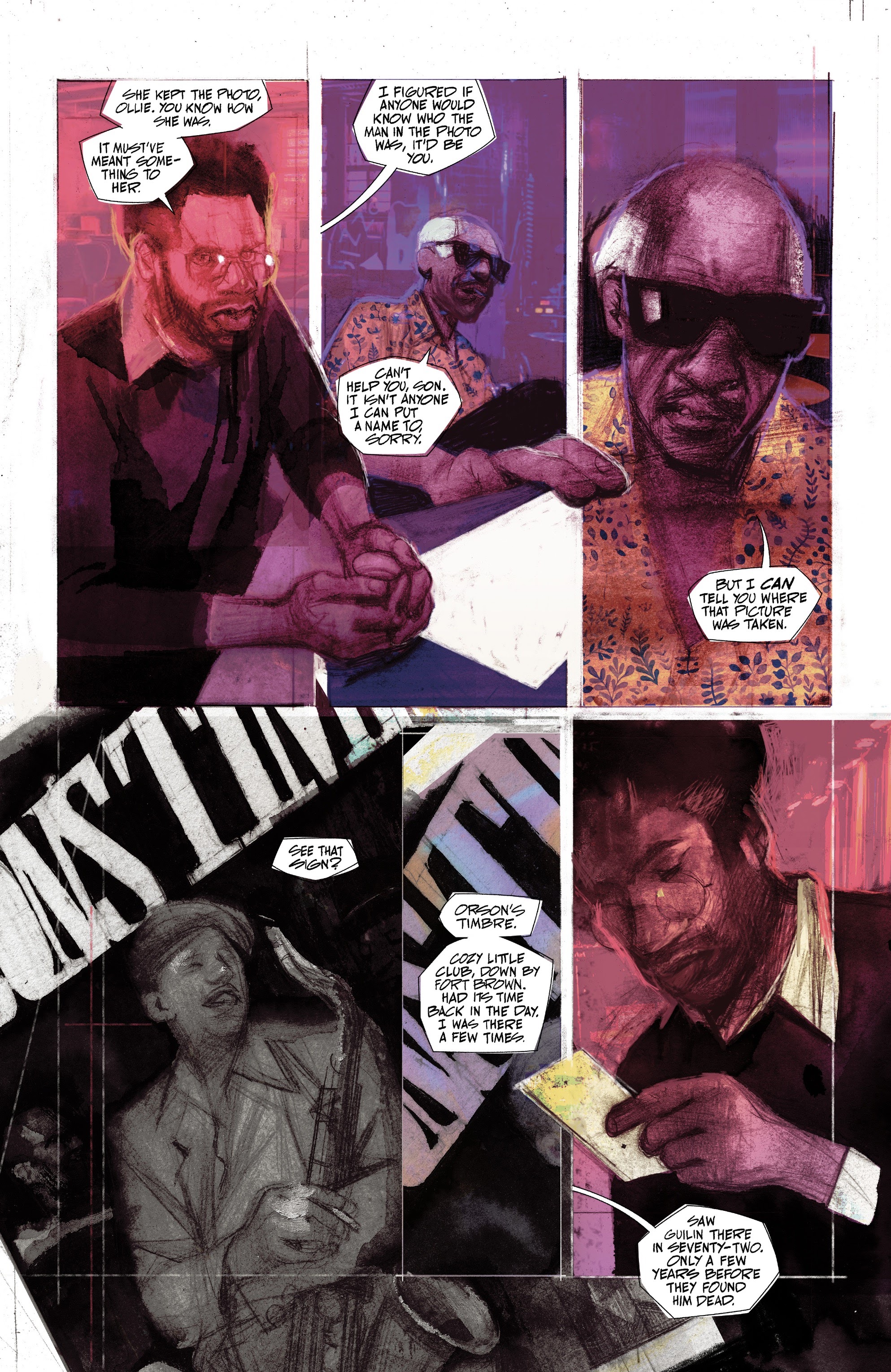 Read online Blue In Green comic -  Issue # TPB - 32