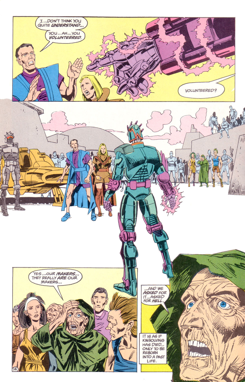 Read online Electric Warrior comic -  Issue #18 - 16