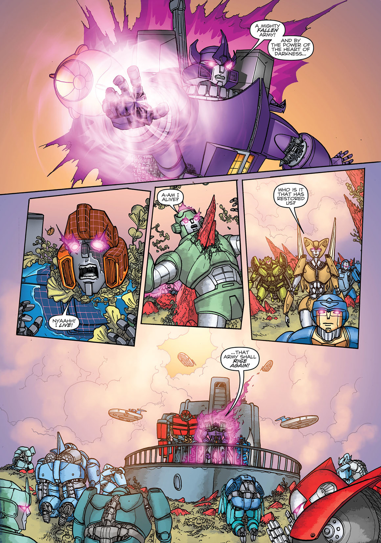 Read online Transformers: Heart of Darkness comic -  Issue #3 - 16