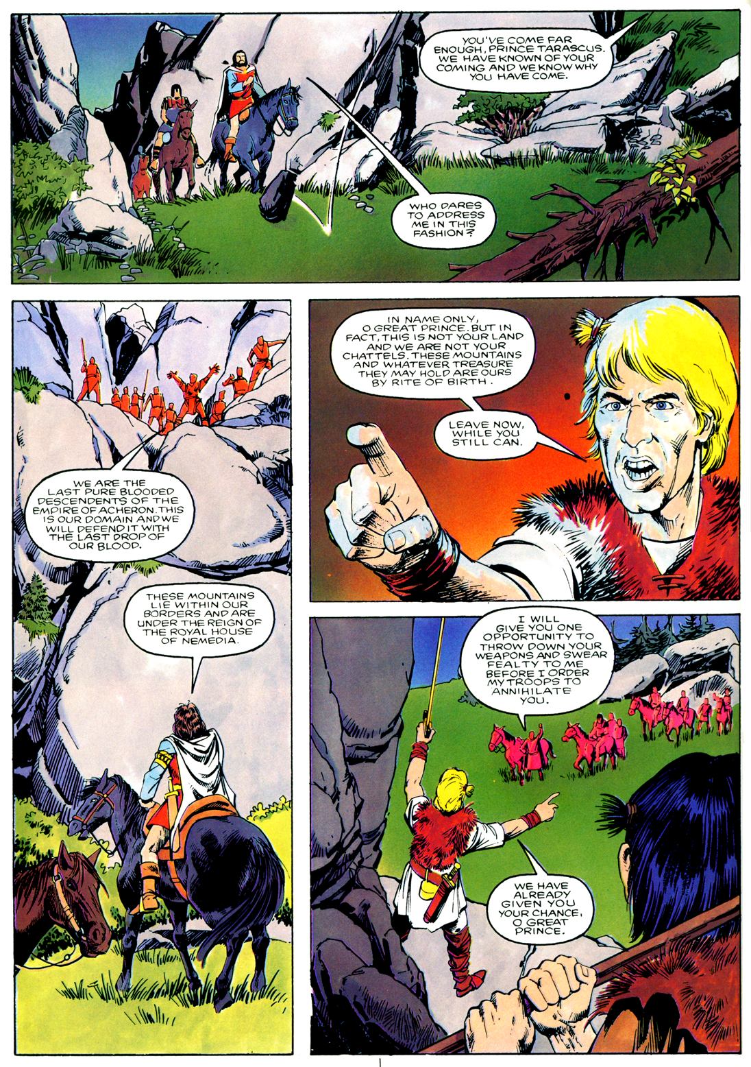 Read online Marvel Graphic Novel comic -  Issue #19 - Conan - The  Witch Queen of Acheron - 30