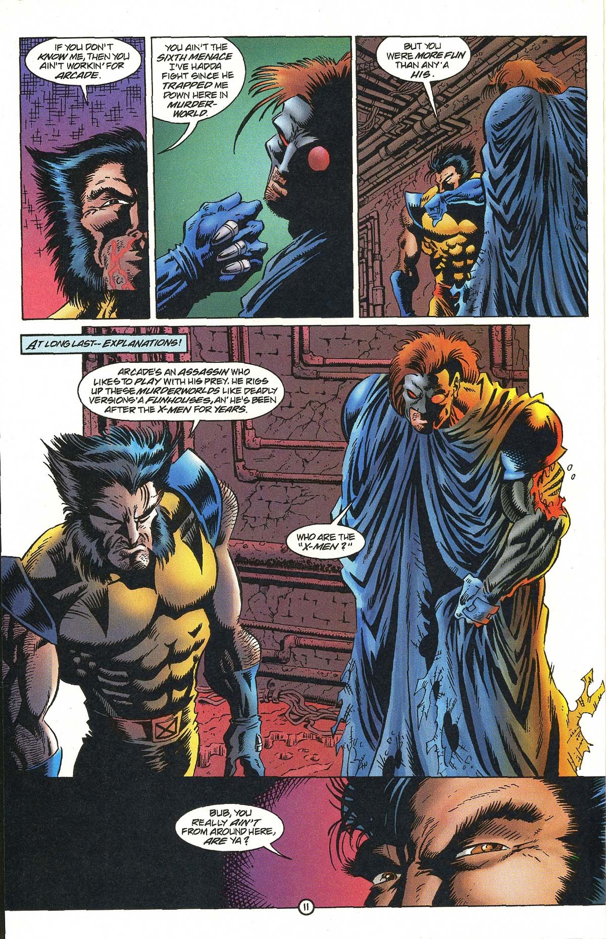 Read online The Night Man Vs. Wolverine comic -  Issue # Full - 17