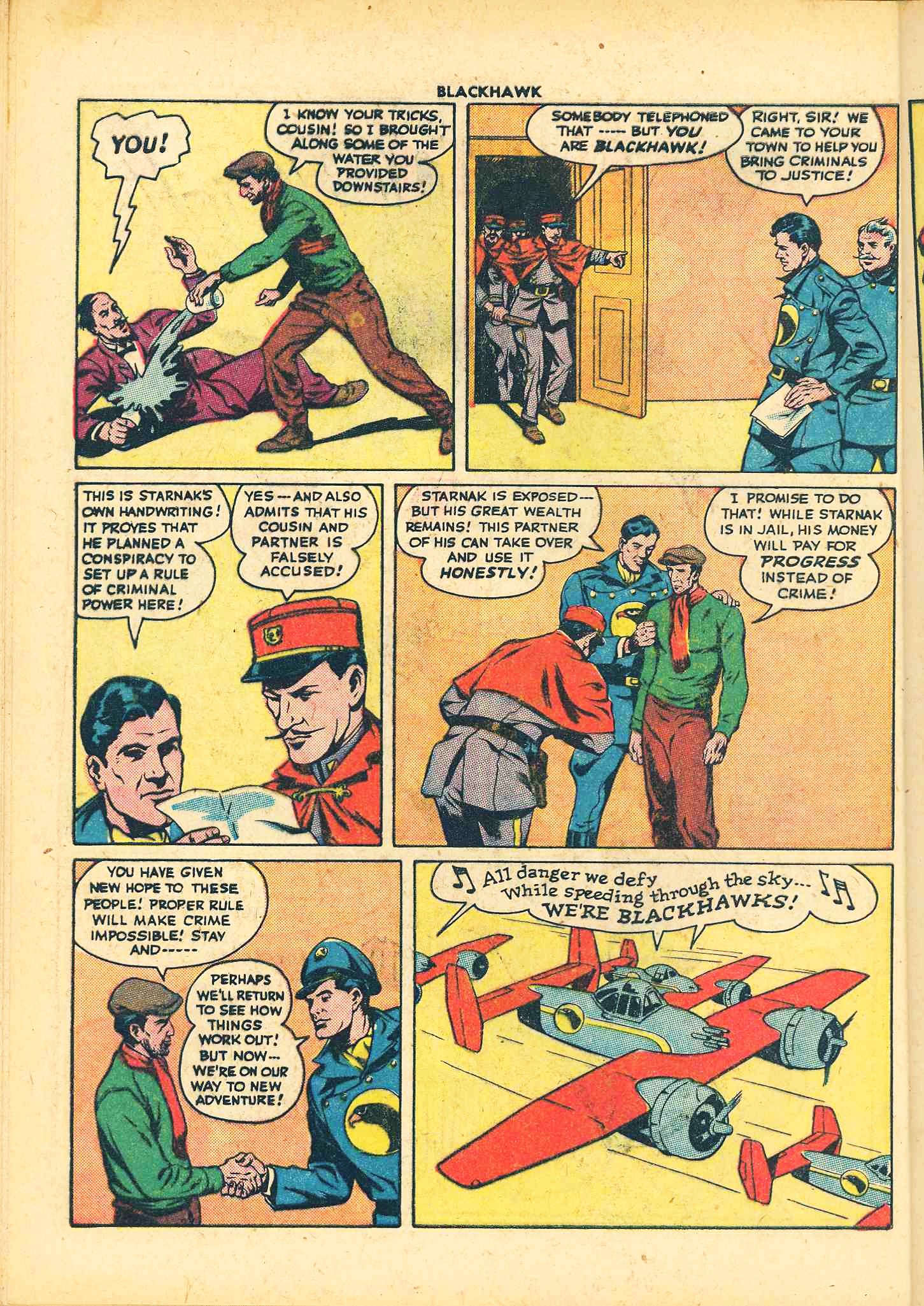 Read online Blackhawk (1957) comic -  Issue #11 - 14