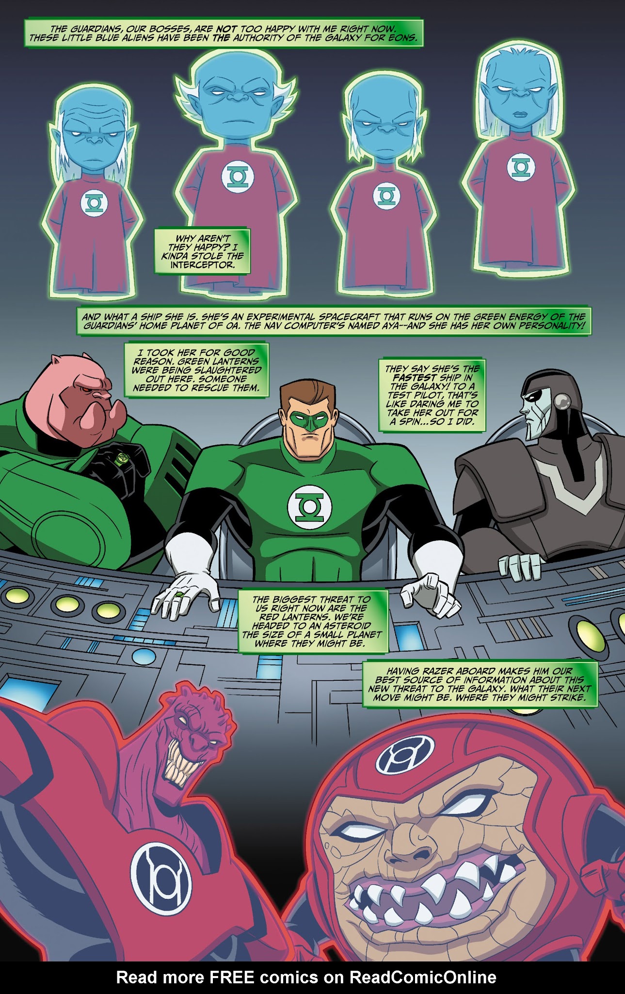 Green Lantern The Animated Series Issue 2 | Read Green Lantern The Animated  Series Issue 2 comic online in high quality. Read Full Comic online for  free - Read comics online in
