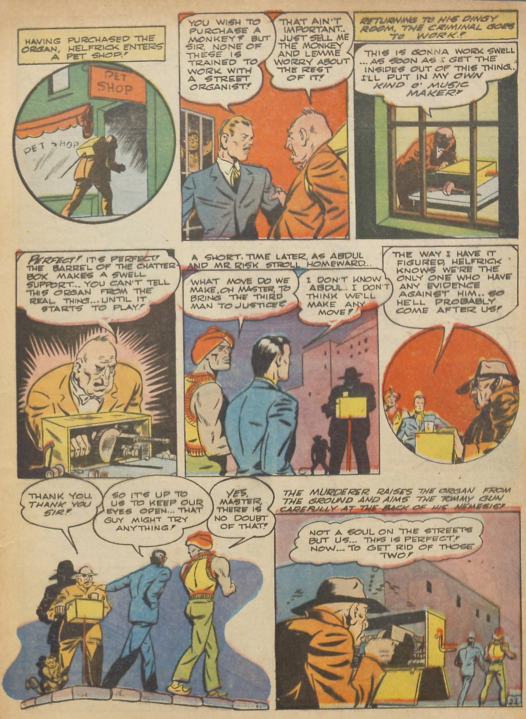 Read online Super-Mystery Comics comic -  Issue #14 - 23