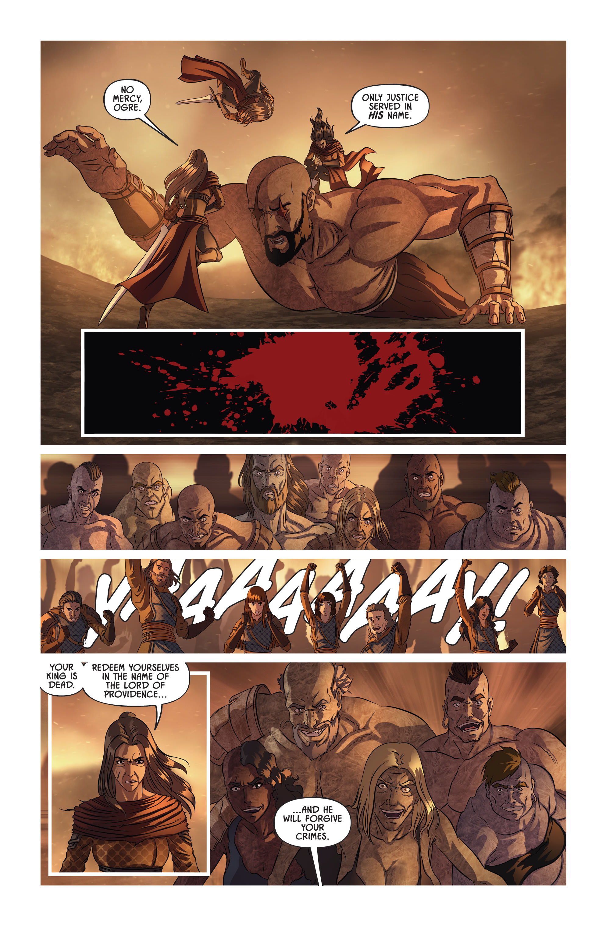 Read online Knights of the Golden Sun comic -  Issue #13 - 20