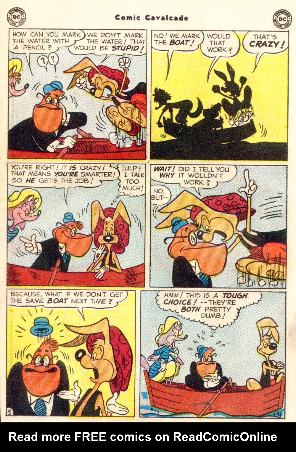 Read online Comic Cavalcade comic -  Issue #45 - 32