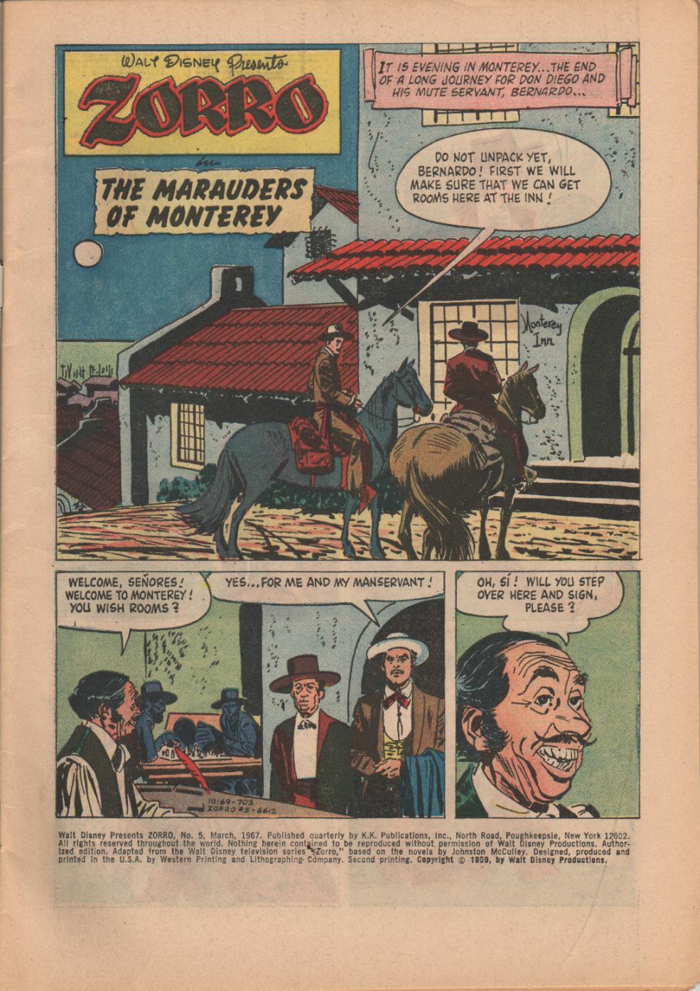 Read online Zorro (1966) comic -  Issue #5 - 3