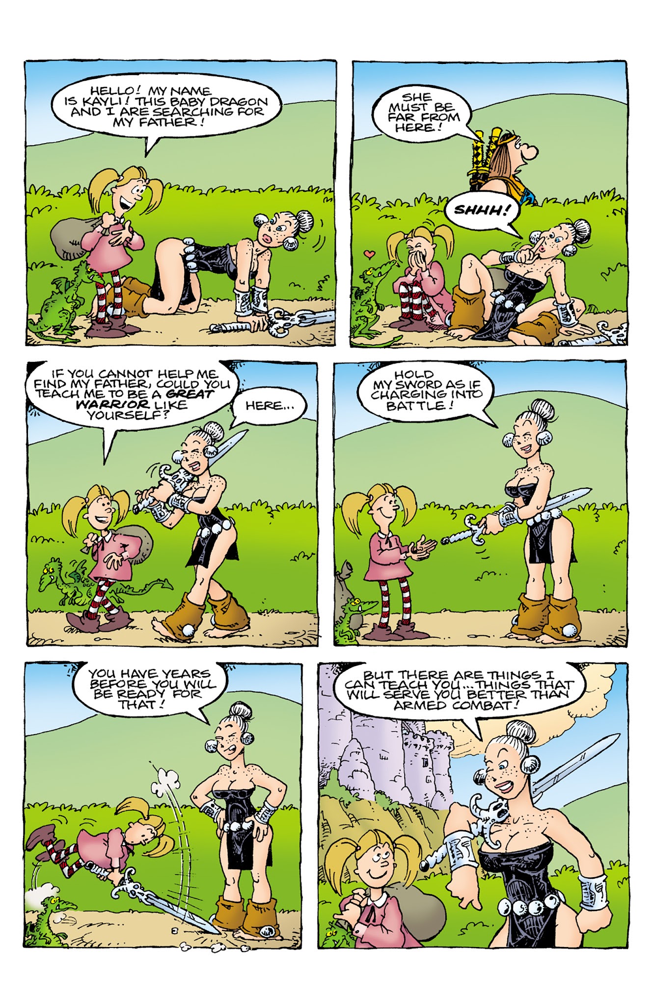 Read online Groo: Friends and Foes comic -  Issue #7 - 24