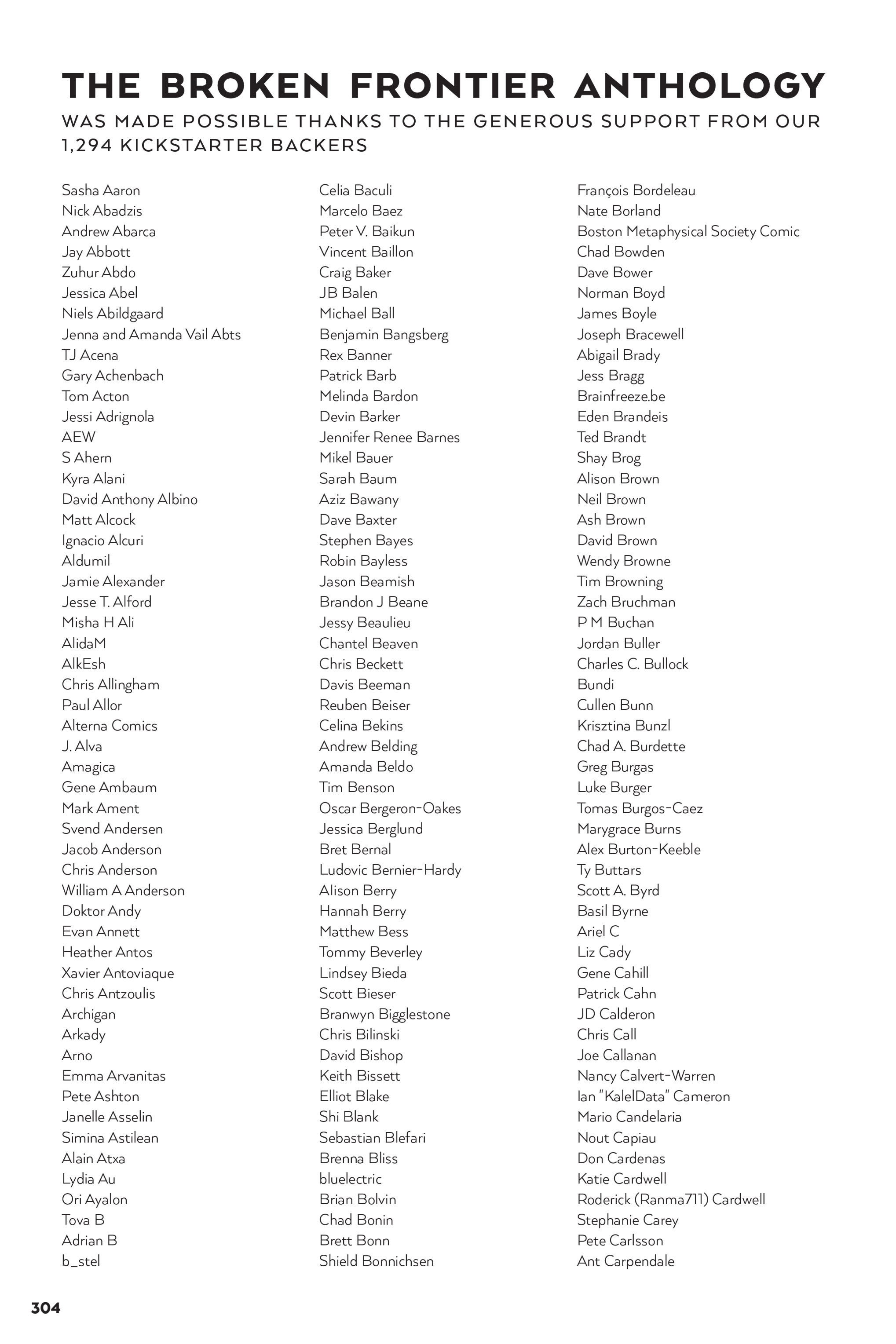 Read online The Broken Frontier Anthology comic -  Issue # TPB (Part 3) - 94