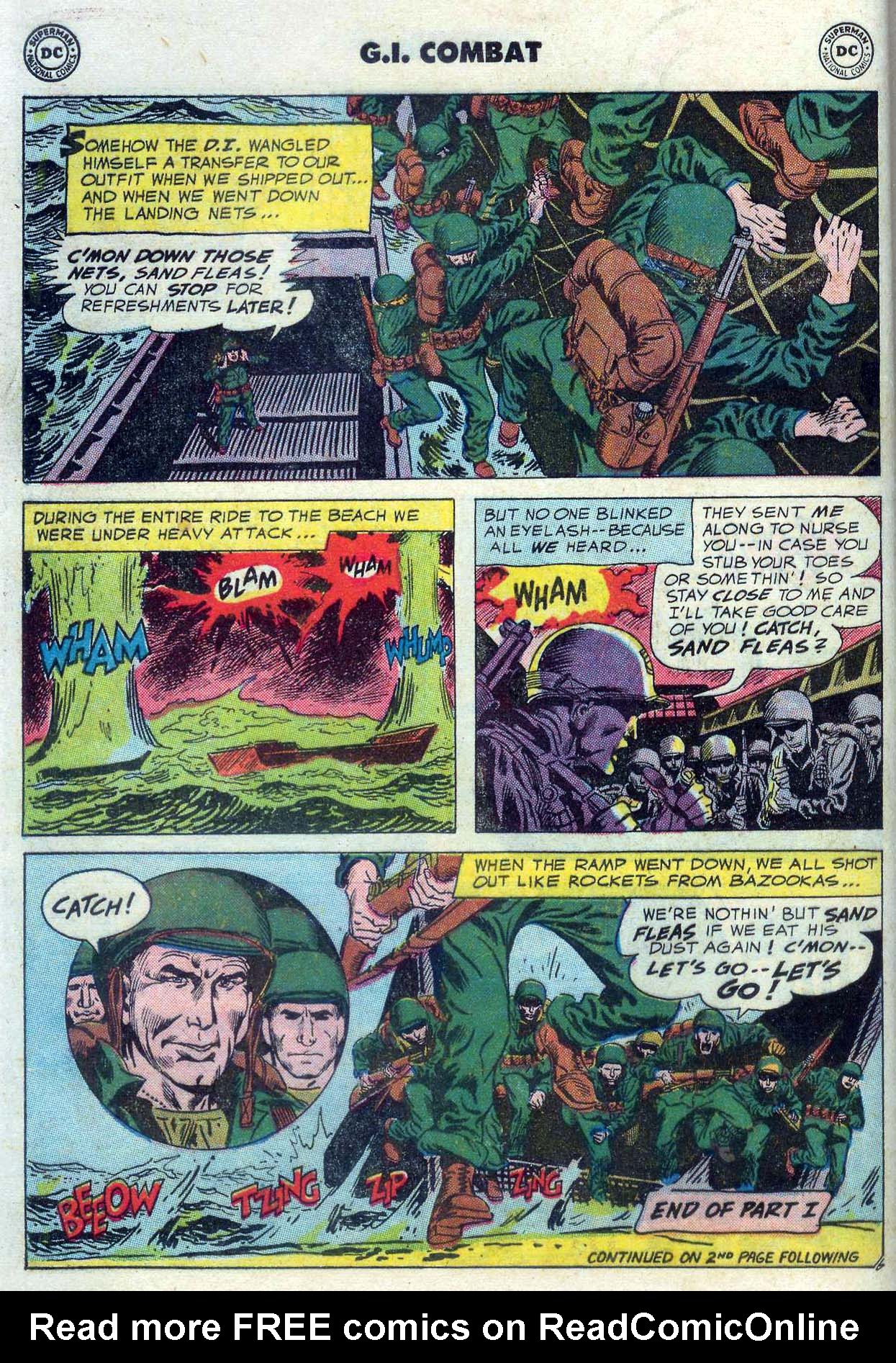 Read online G.I. Combat (1952) comic -  Issue #56 - 8