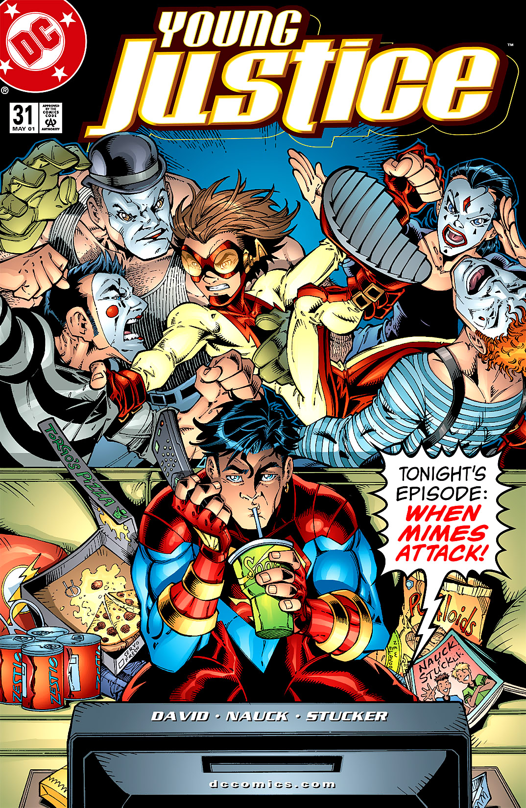 Read online Young Justice (1998) comic -  Issue #31 - 1