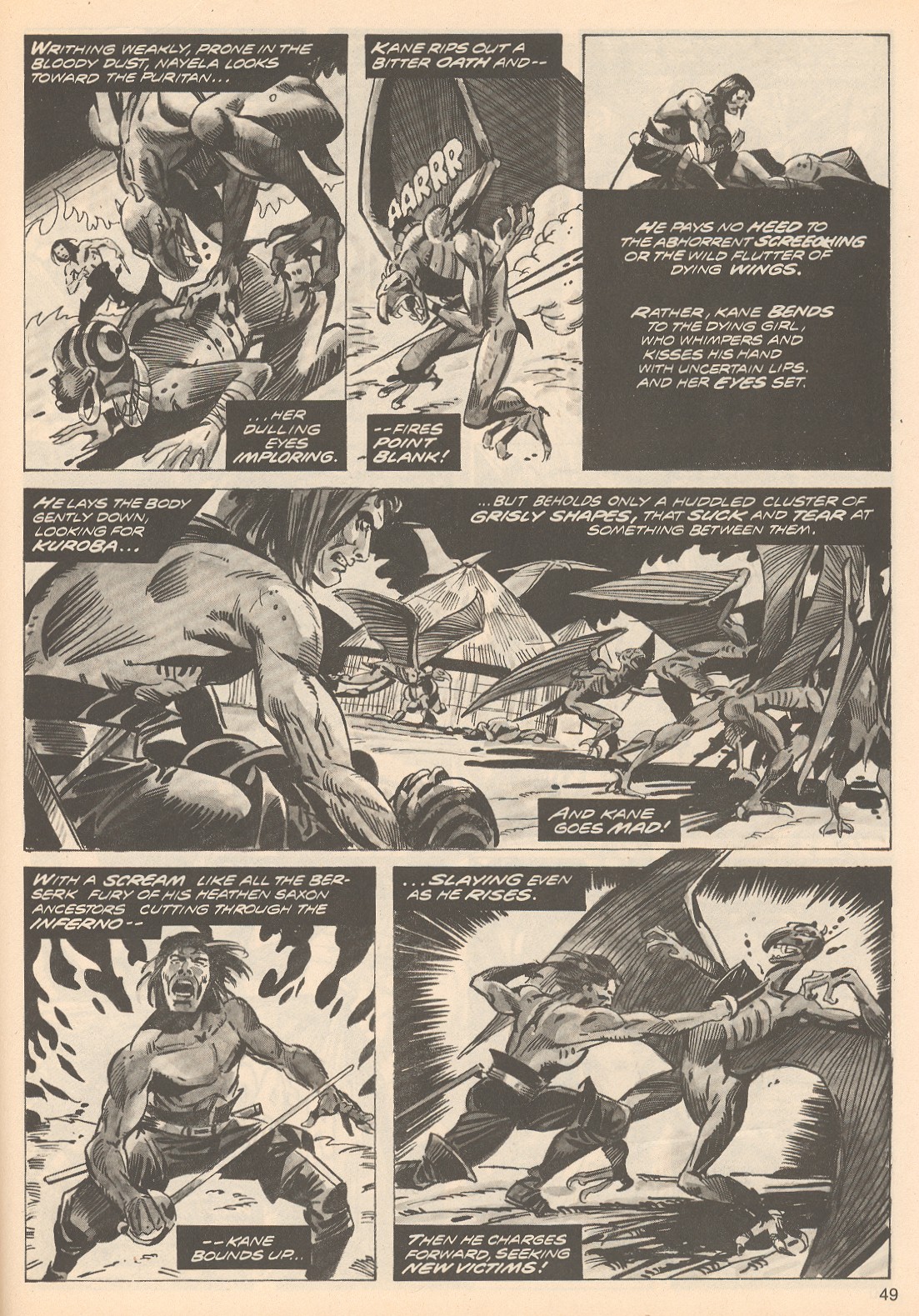 Read online The Savage Sword Of Conan comic -  Issue #54 - 49