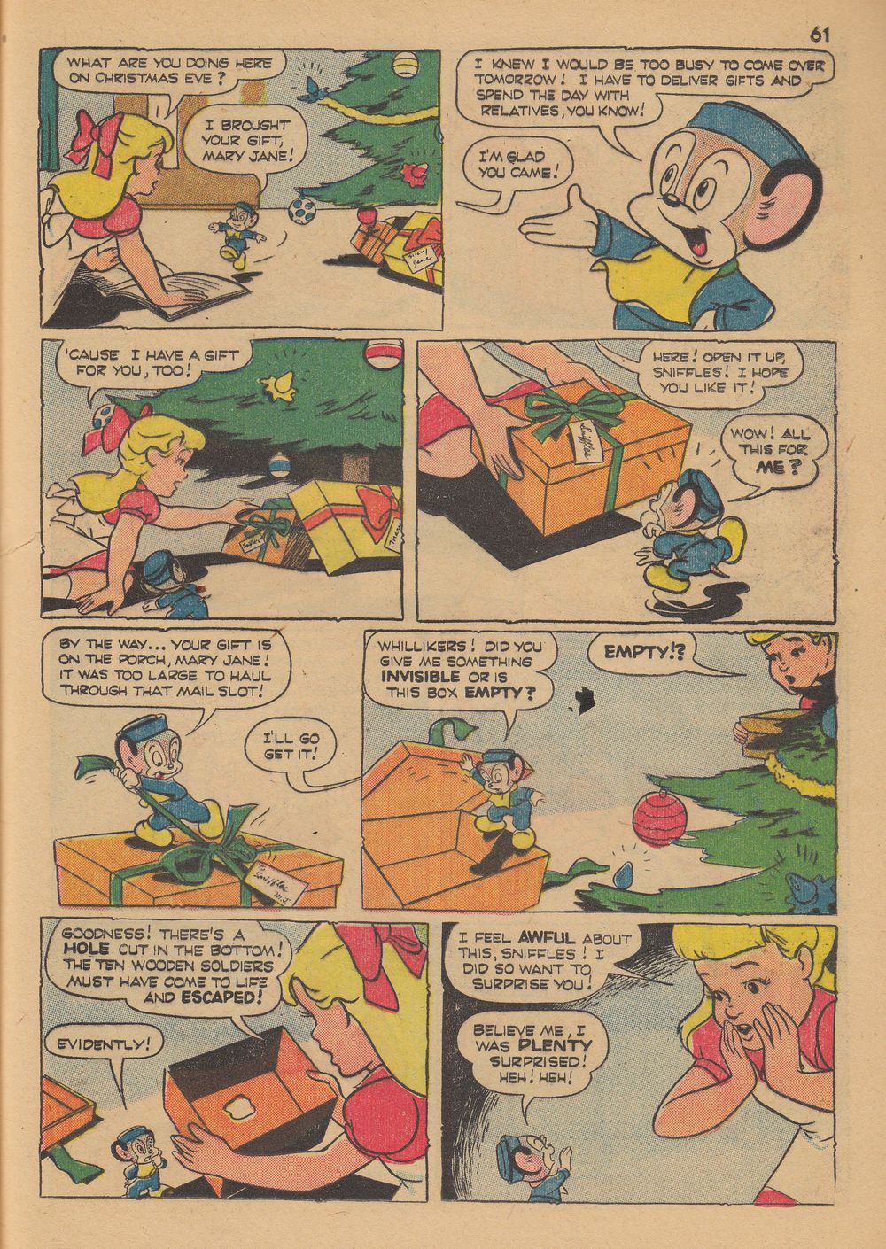 Read online Bugs Bunny's Christmas Funnies comic -  Issue # TPB 5 - 63