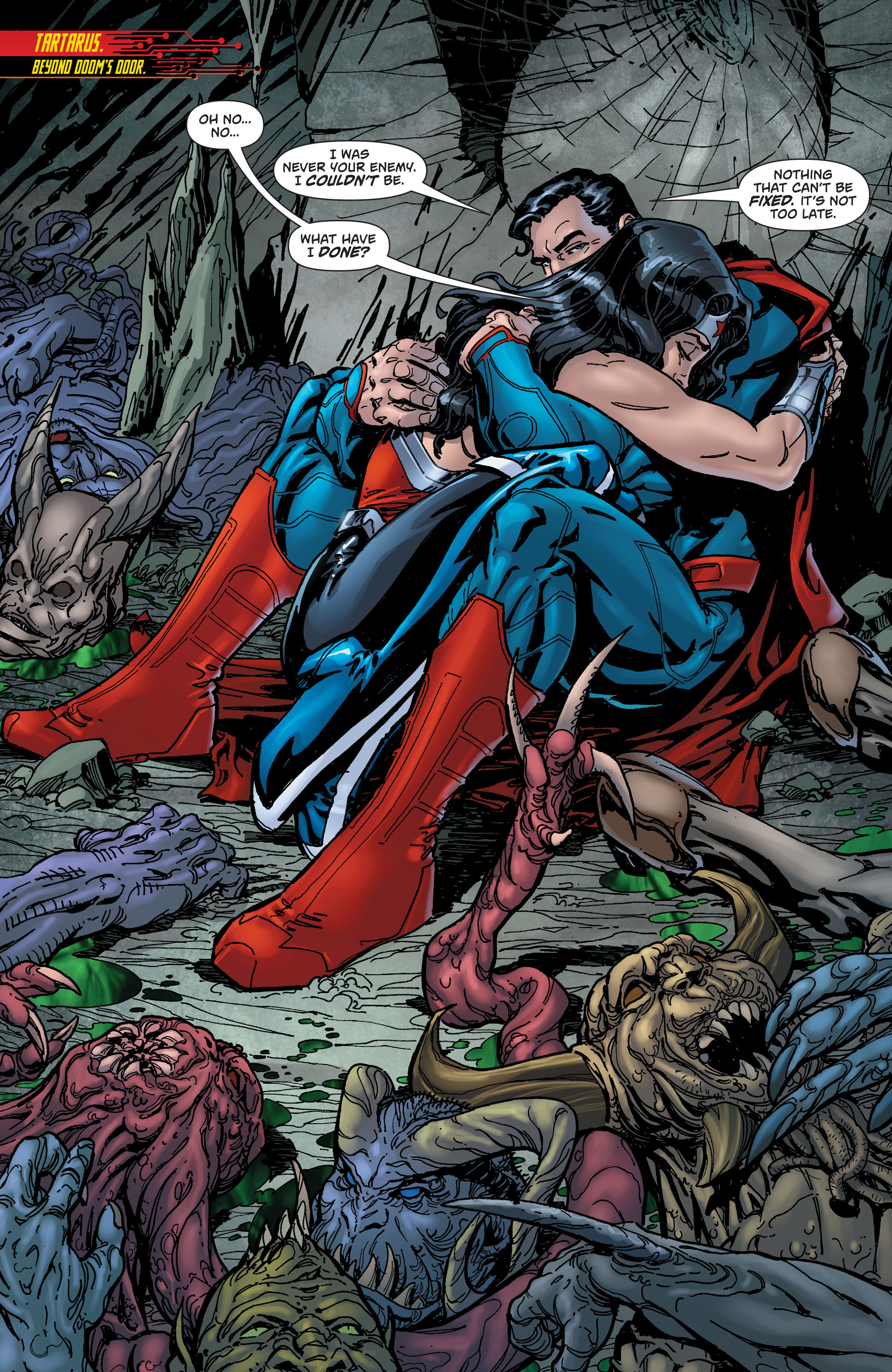 Read online Superman/Wonder Woman: Futures End comic -  Issue # Full - 4