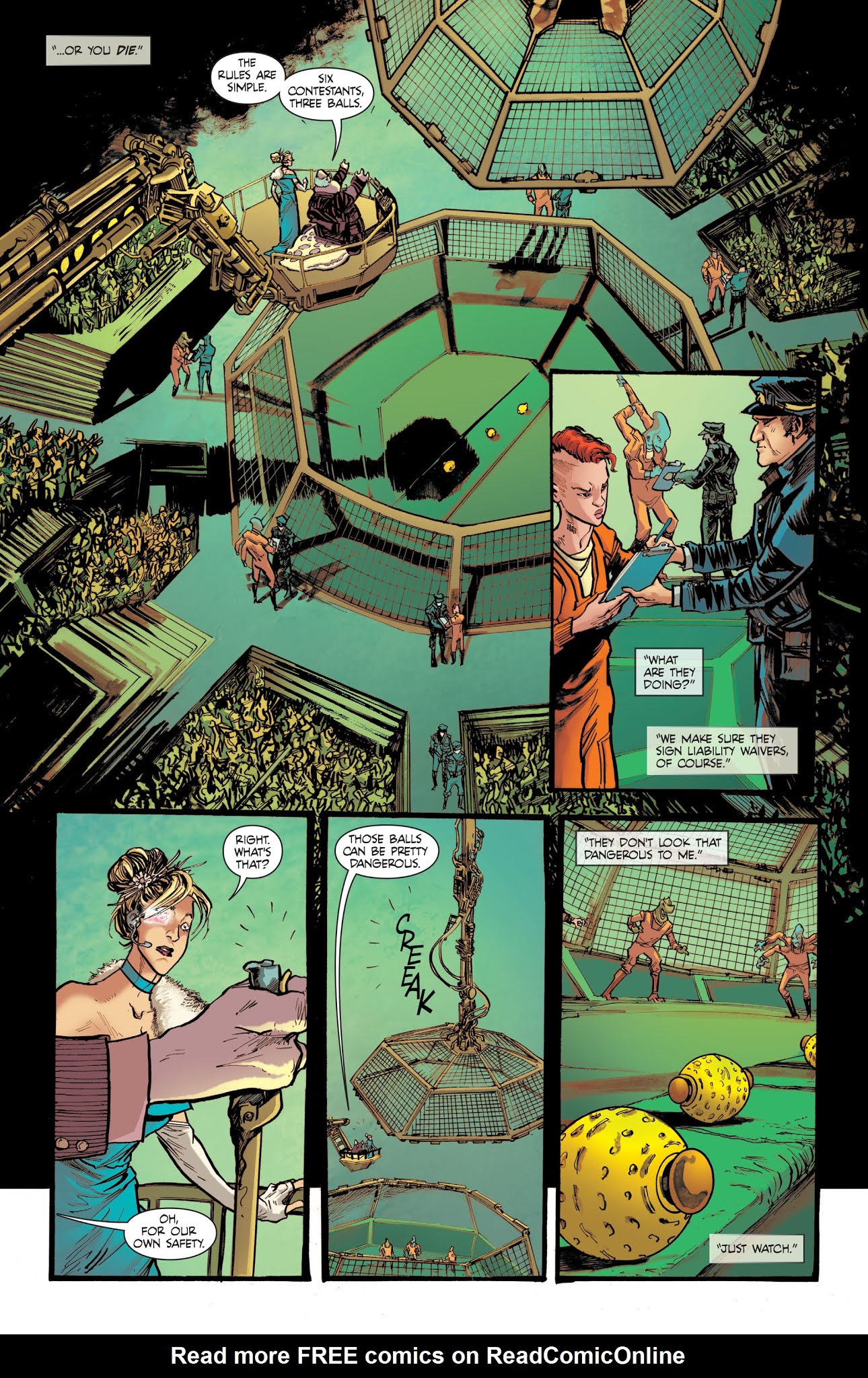 Read online Strange Sports Stories comic -  Issue #1 - 12