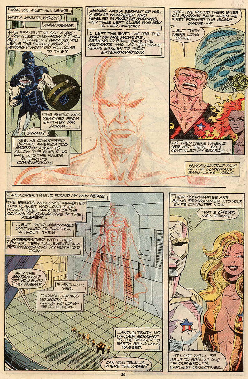 Read online Guardians of the Galaxy (1990) comic -  Issue #6 - 22