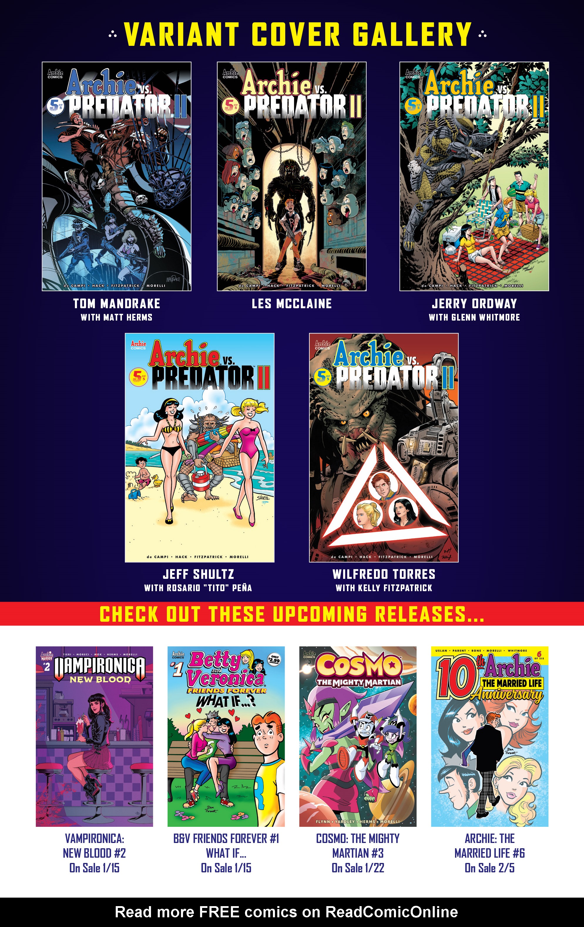 Read online Archie vs. Predator II comic -  Issue #5 - 23
