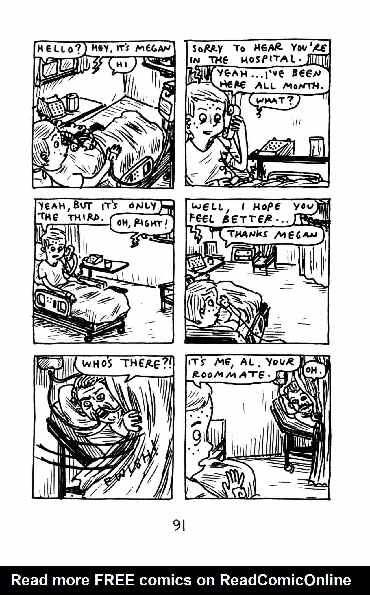 Read online Funny Misshapen Body: A Memoir comic -  Issue # TPB (Part 1) - 97