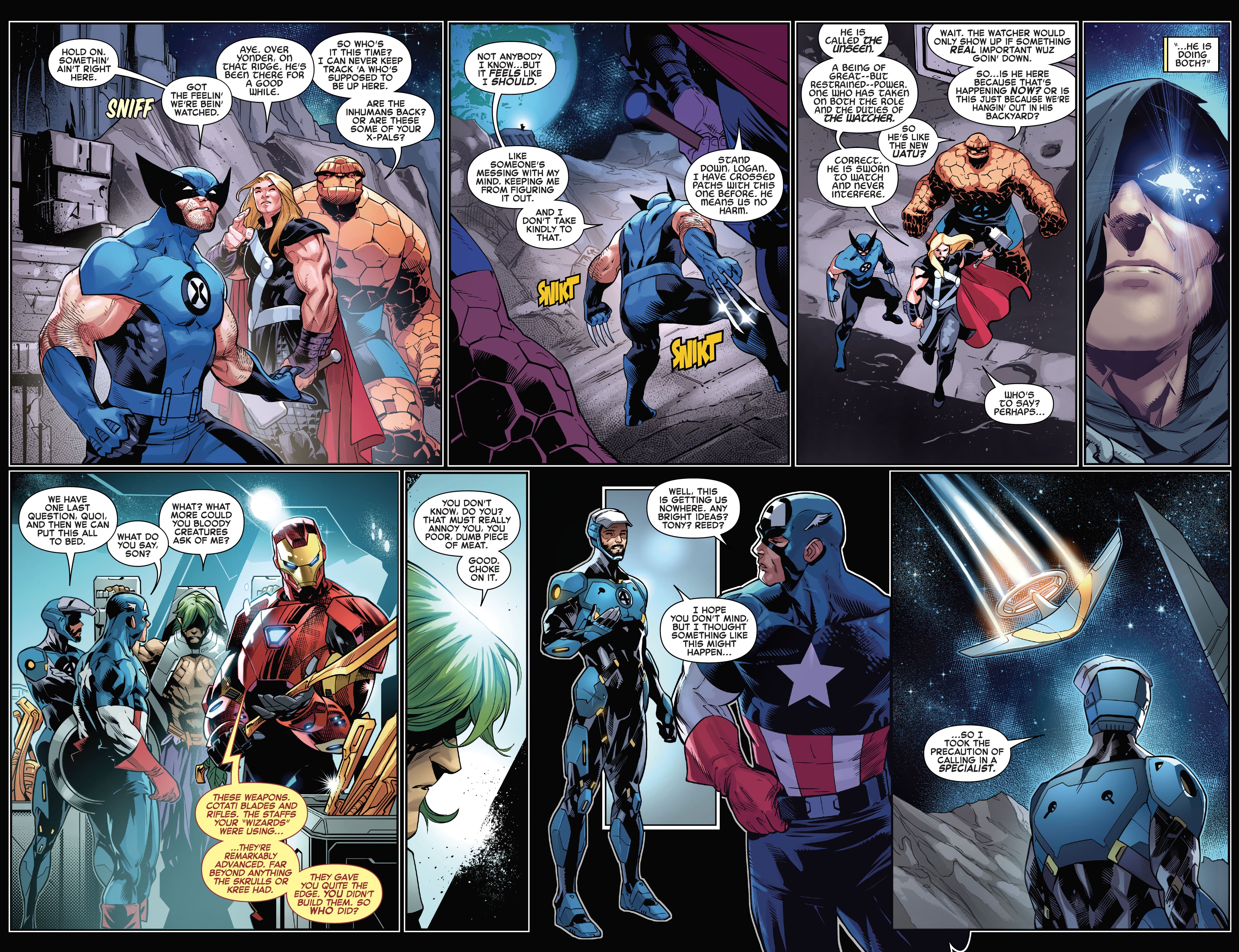 Read online Empyre: Fallout Fantastic Four comic -  Issue # Full - 7