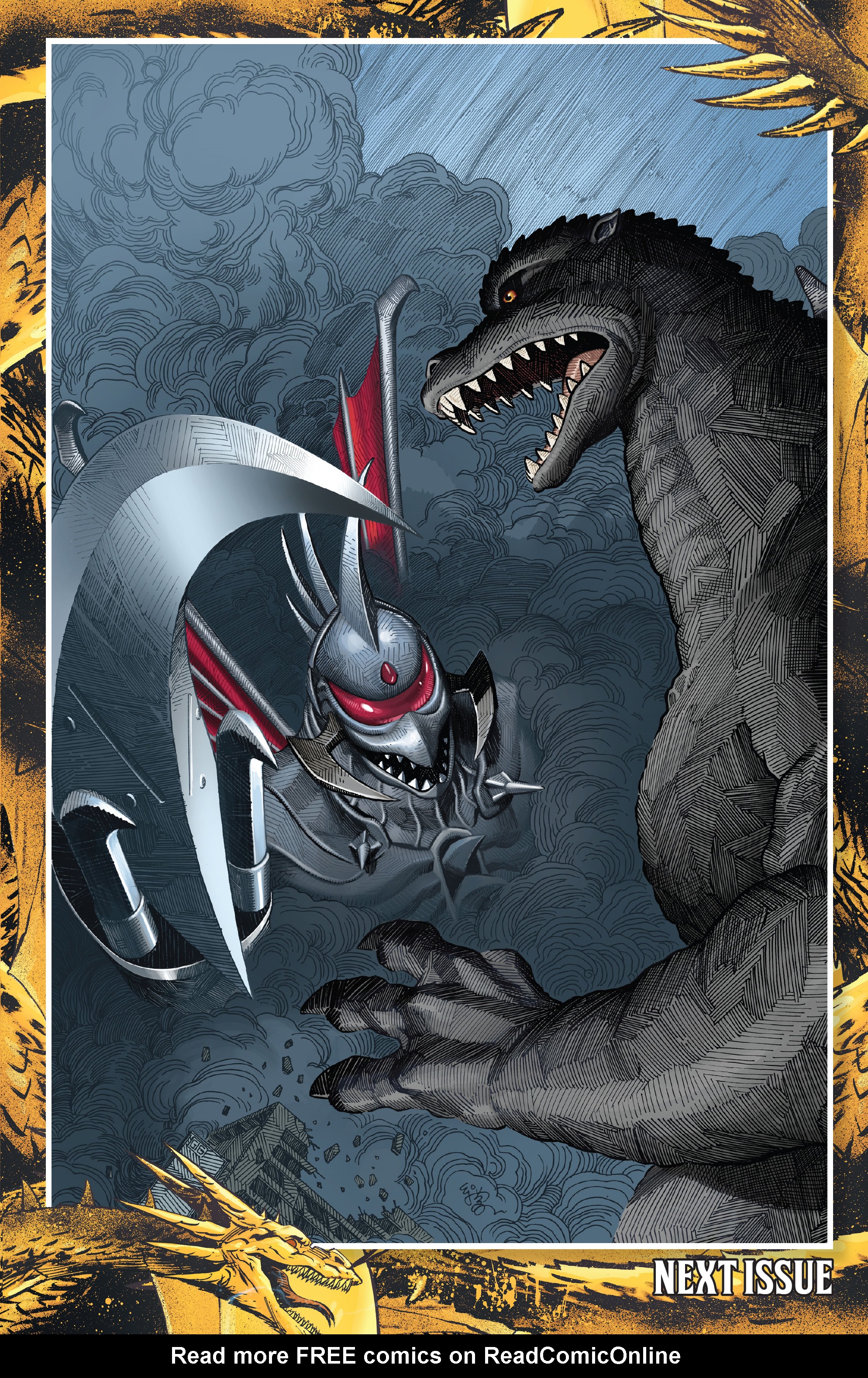 Read online Godzilla Rivals: Vs. King Ghidorah comic -  Issue # Full - 39