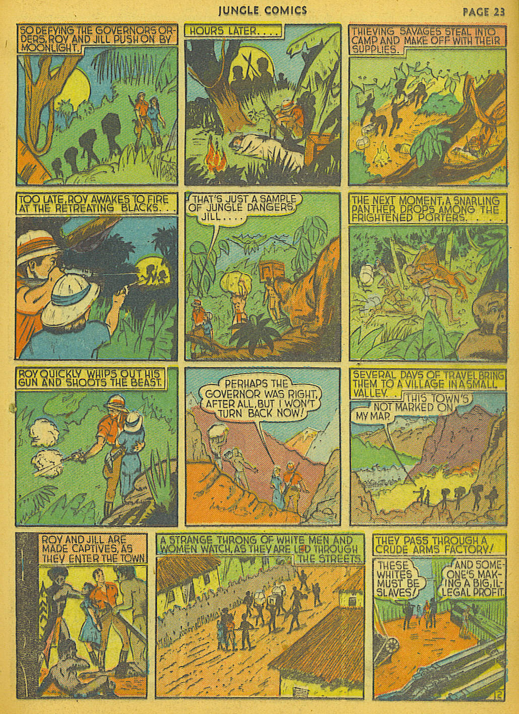 Read online Jungle Comics comic -  Issue #6 - 25