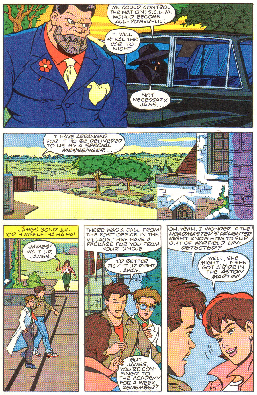 Read online James Bond Jr. comic -  Issue #1 - 13