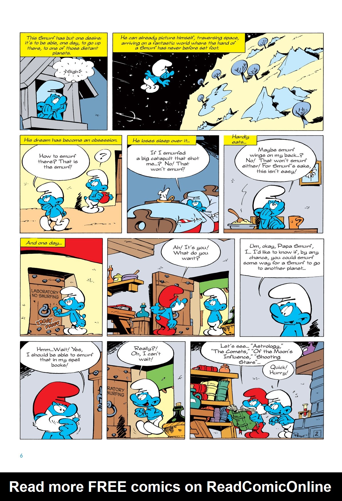 Read online The Smurfs comic -  Issue #7 - 6