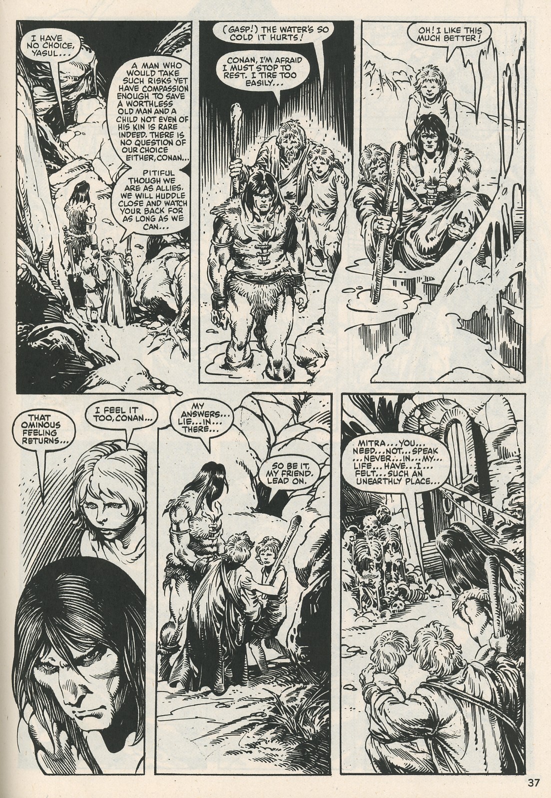 Read online The Savage Sword Of Conan comic -  Issue #114 - 37