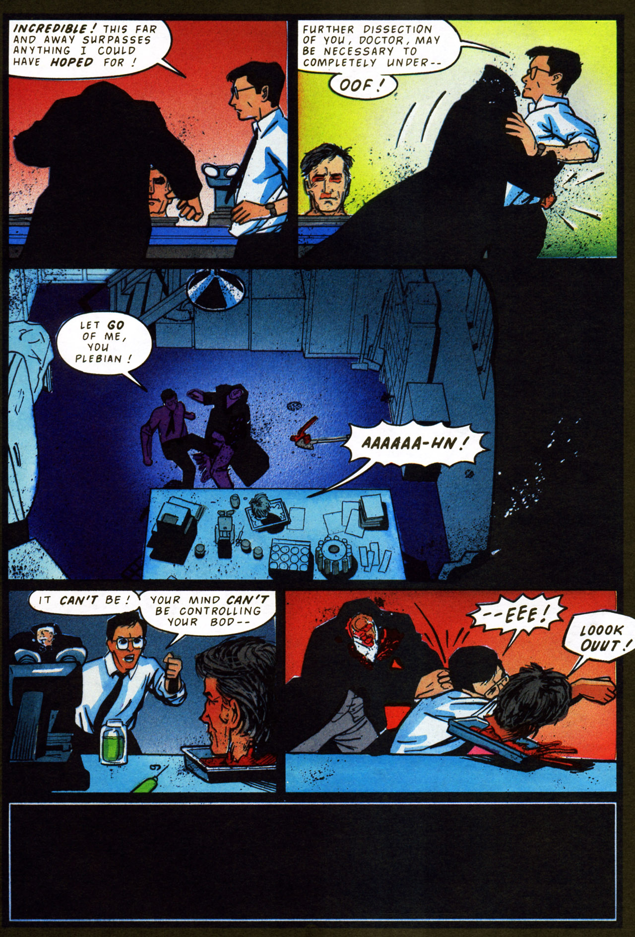 Read online Re-Animator (1991) comic -  Issue #3 - 16