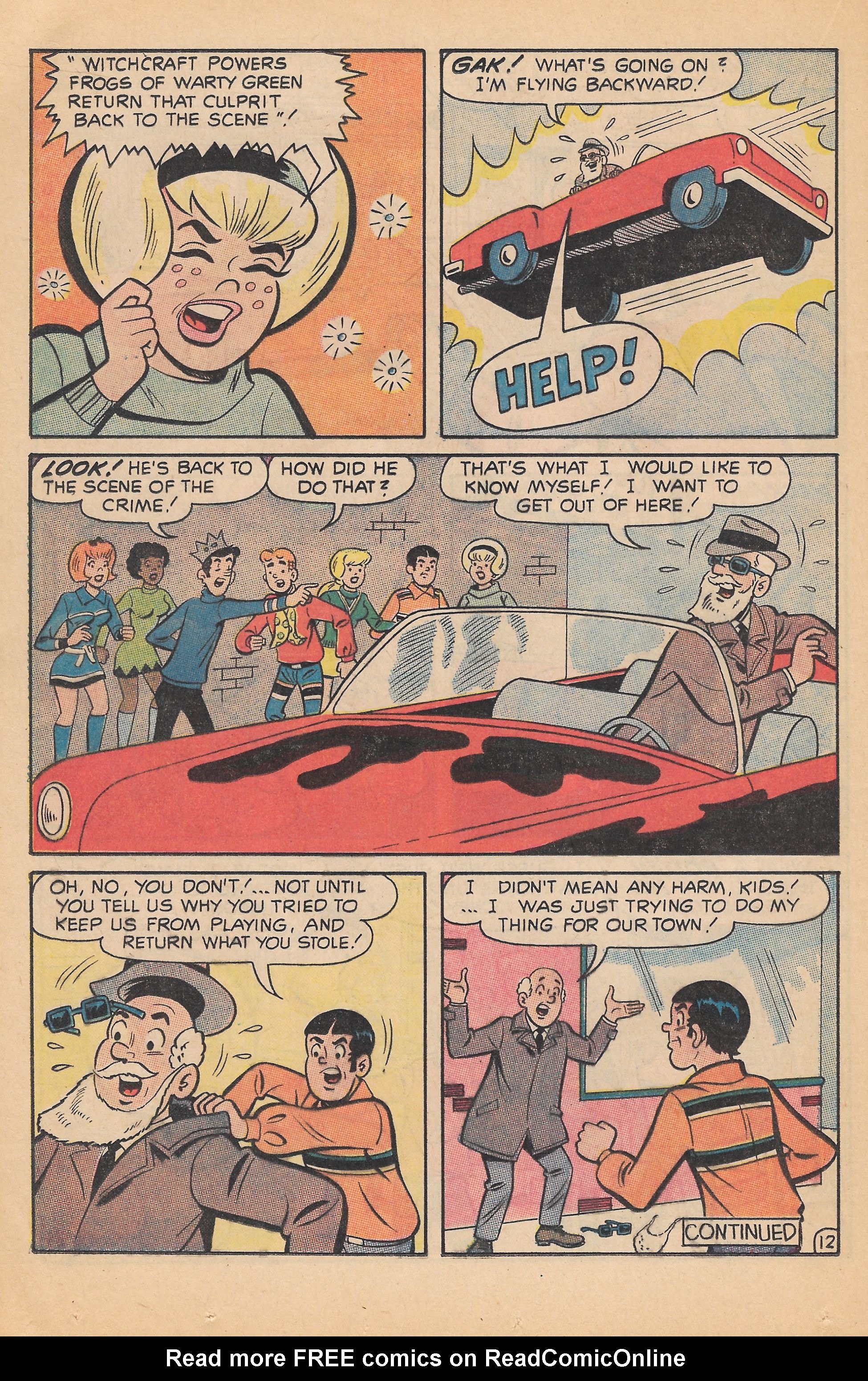 Read online Archie's TV Laugh-Out comic -  Issue #7 - 56