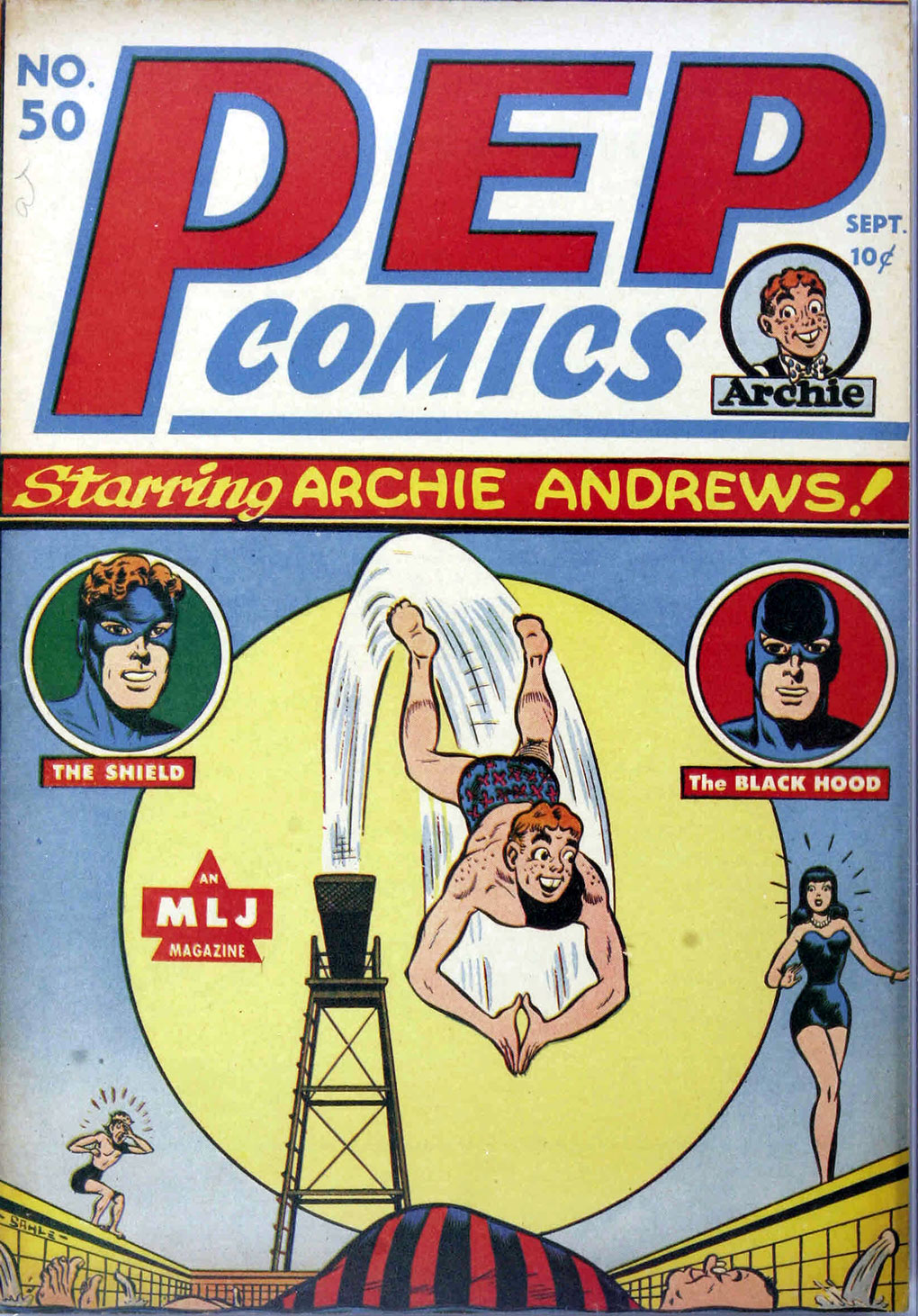 Read online Pep Comics comic -  Issue #50 - 1