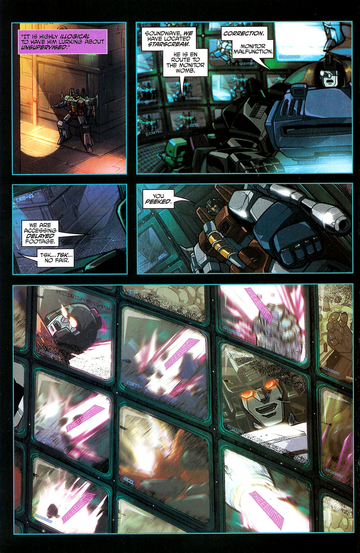Read online Transformers: Generation 1 (2003) comic -  Issue #5 - 9