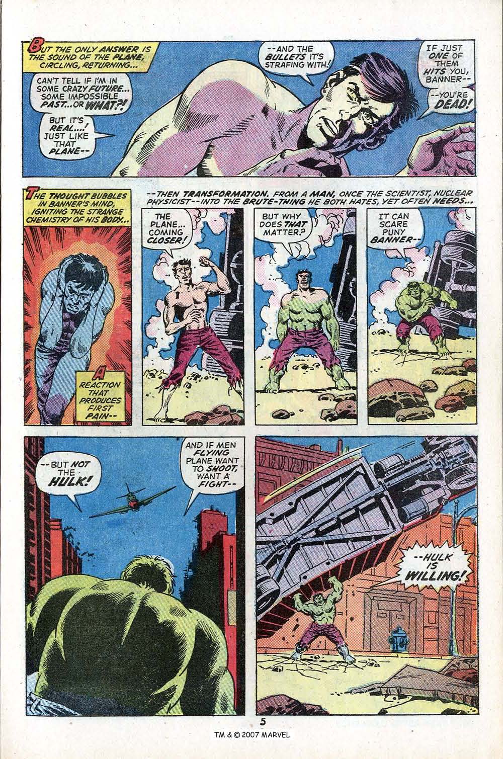 Read online The Incredible Hulk (1968) comic -  Issue #155 - 7