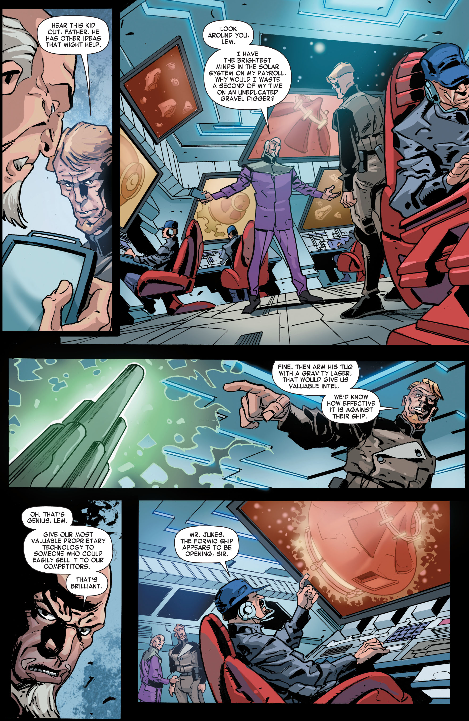 Read online Formic Wars: Burning Earth comic -  Issue #7 - 14